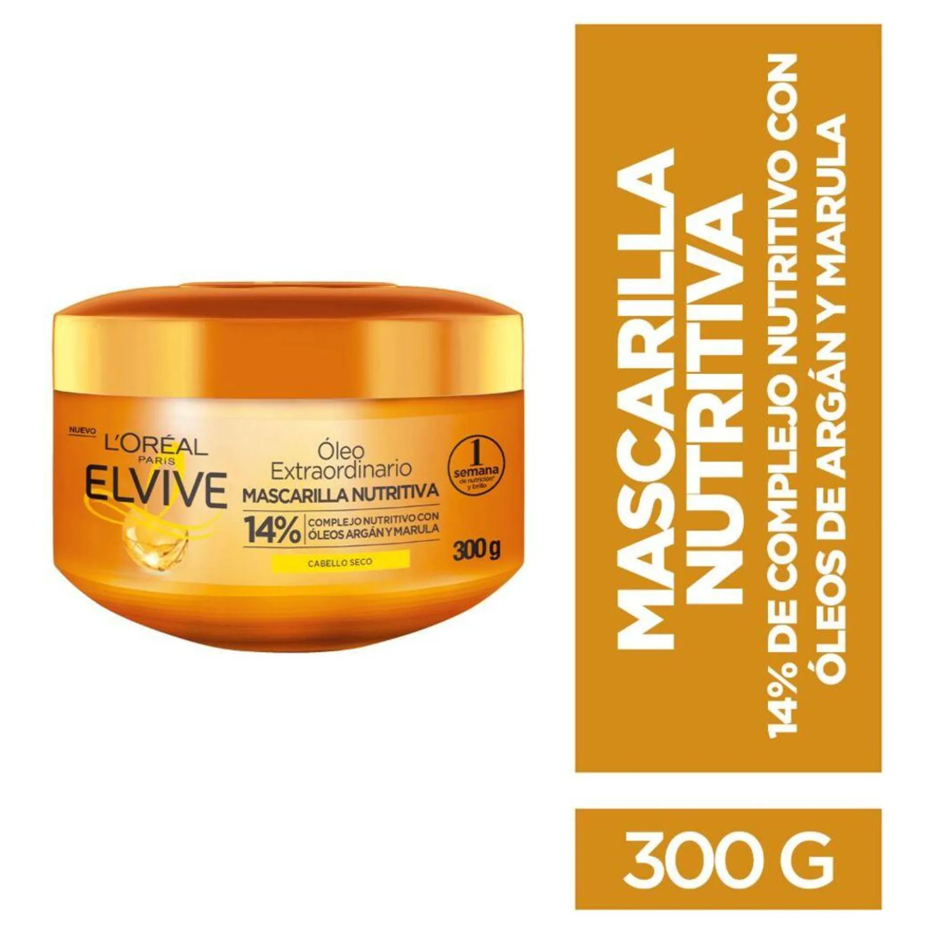 Crema De Tratamiento Elvive Óleo Extraordinario 300g