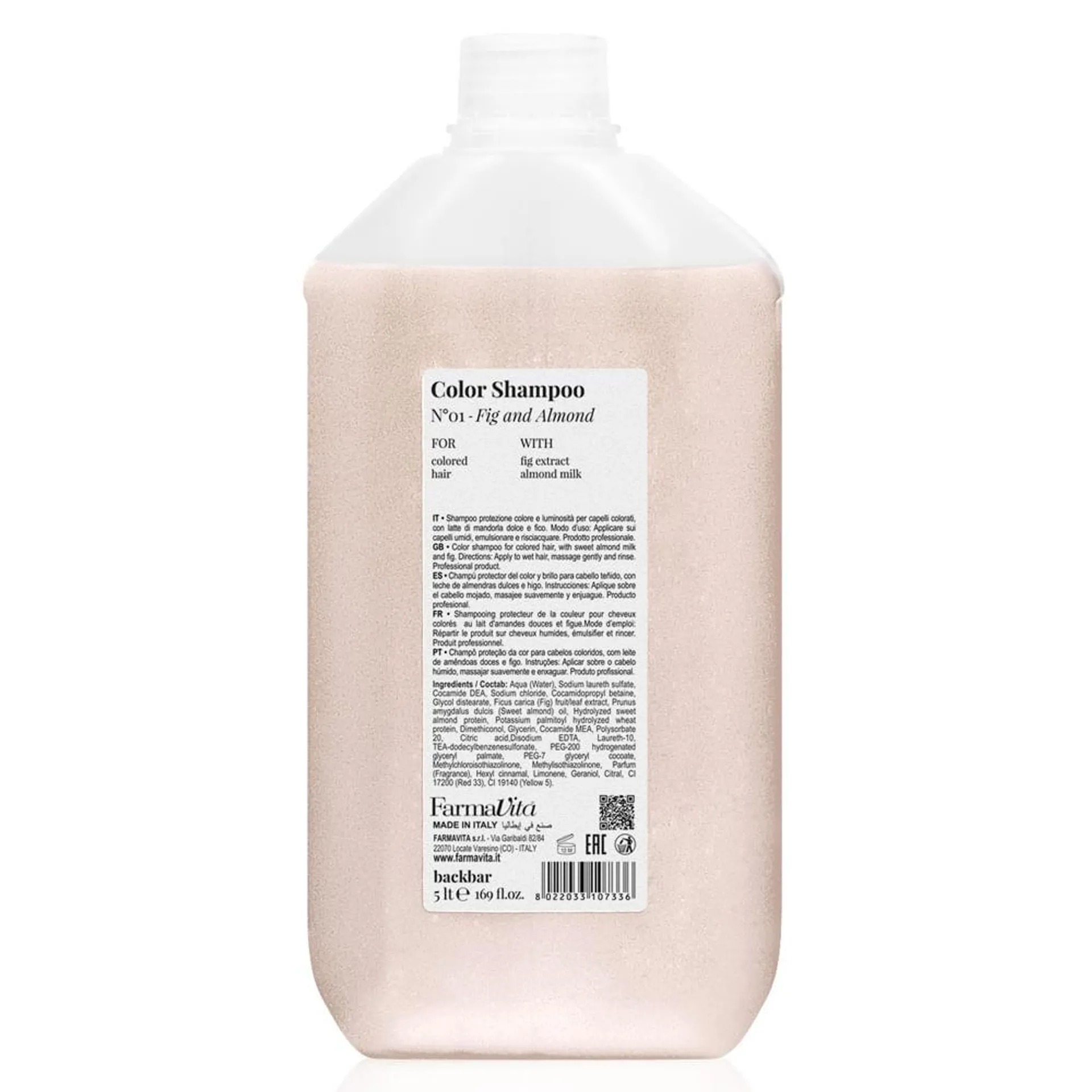 Back Bar Color Shampoo - Fig And Almond 5000ml