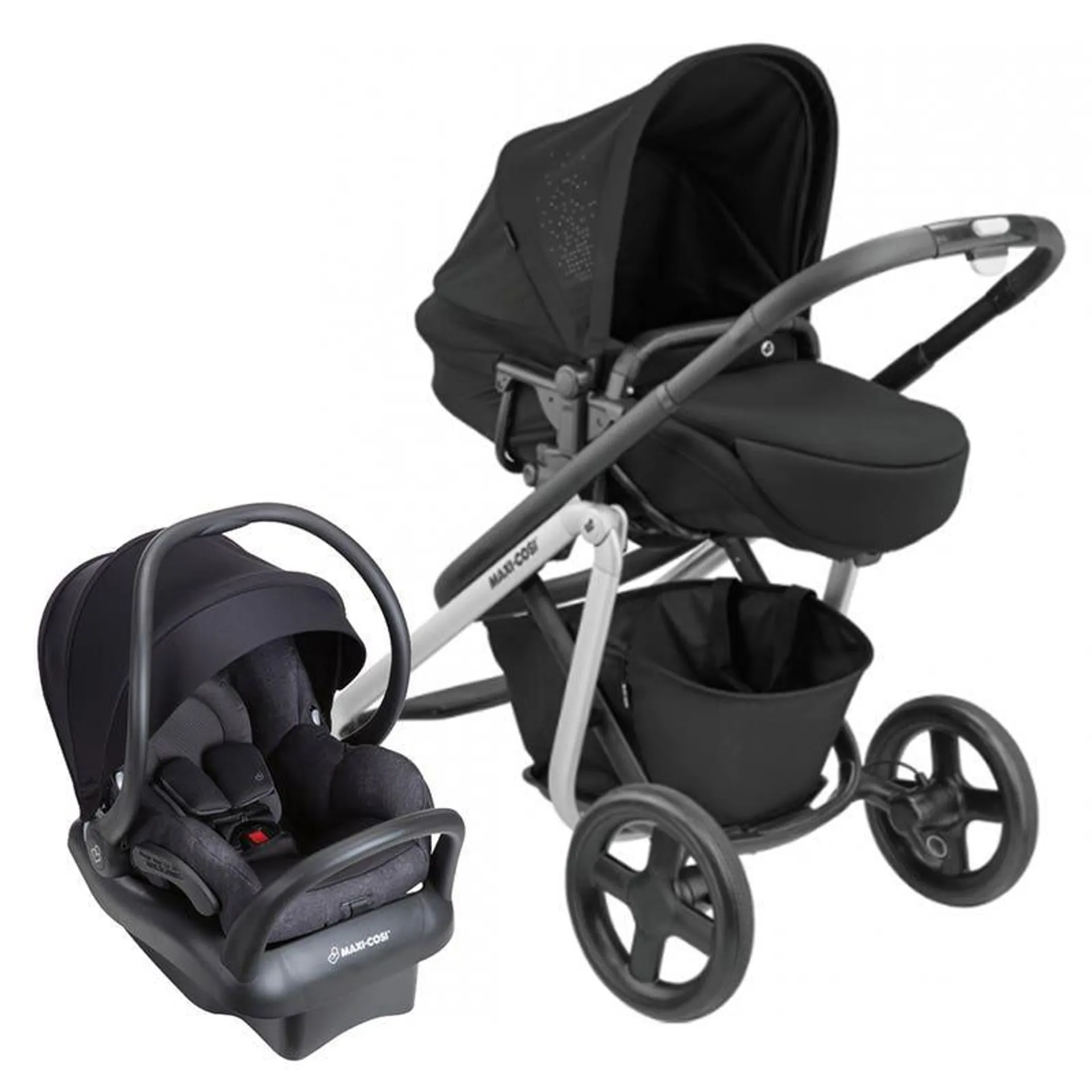 Coche Travel System Lila Nomad Black/Mico Max