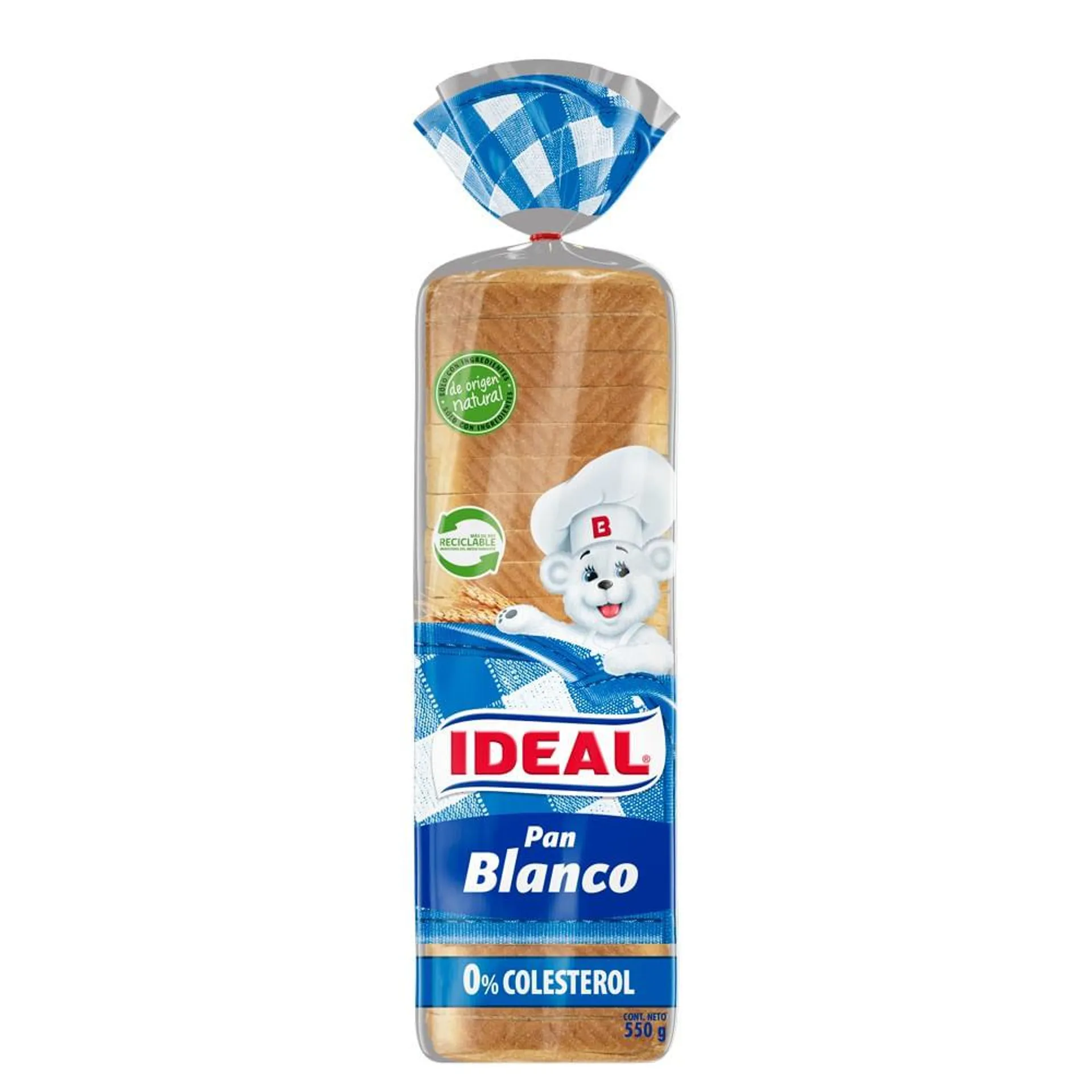 Pan de molde blanco