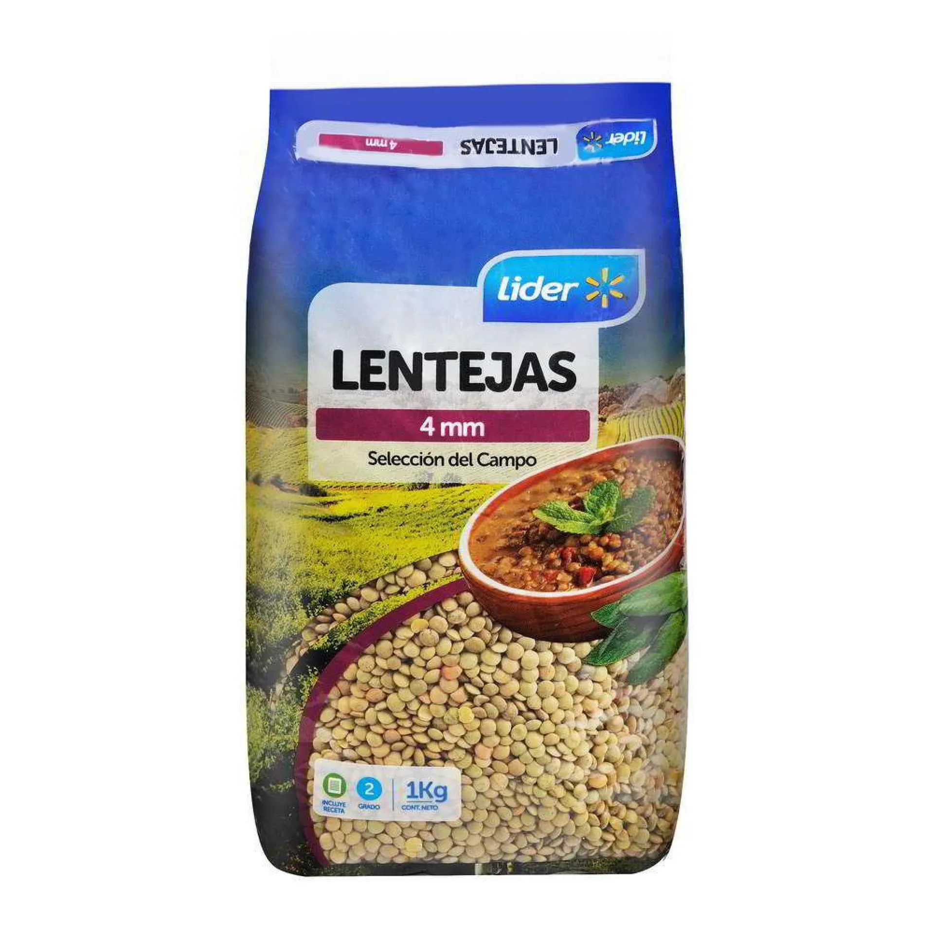 Lentejas 4 mm Bolsa, 1 kg