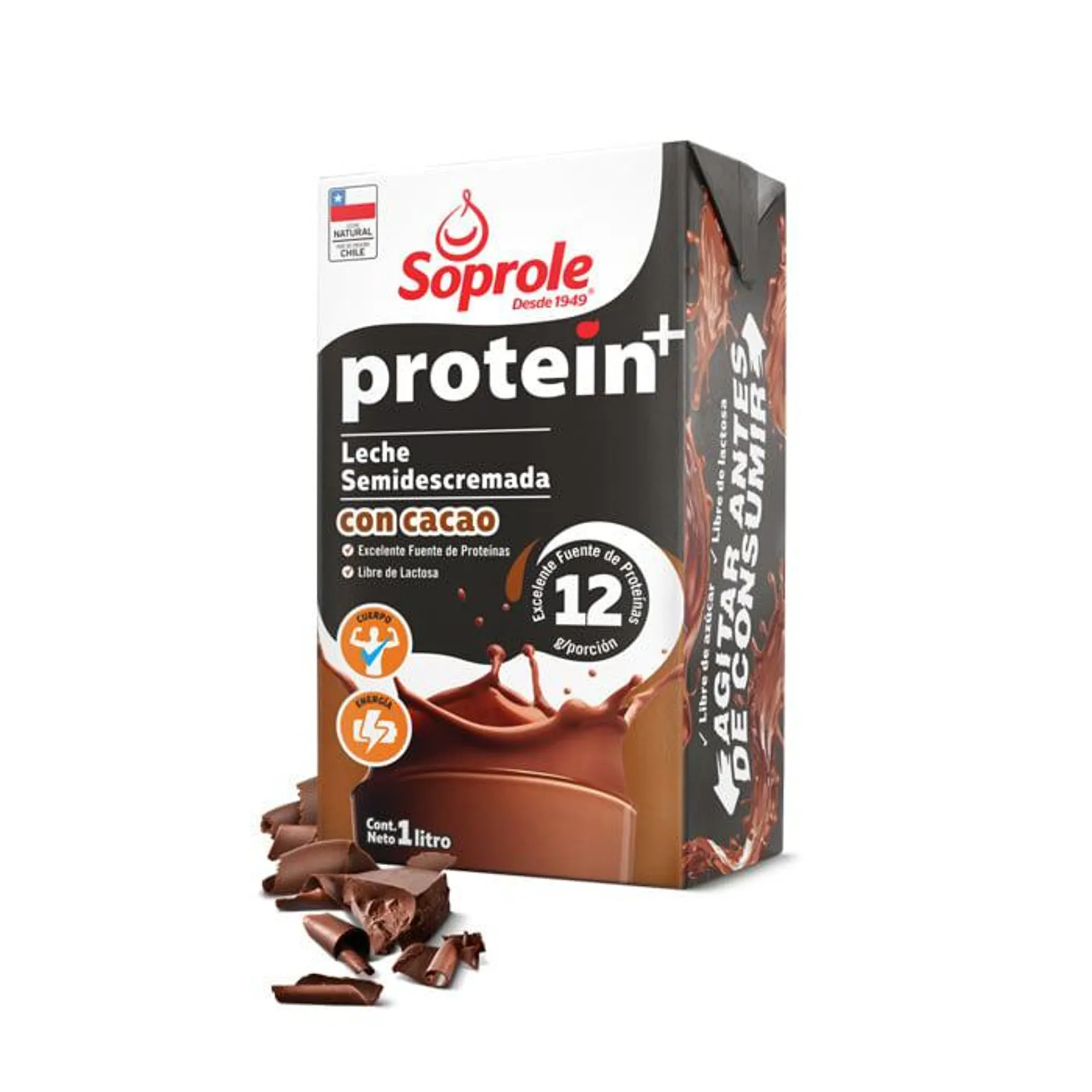 Leche Soprole Chocolate Proteína 1L