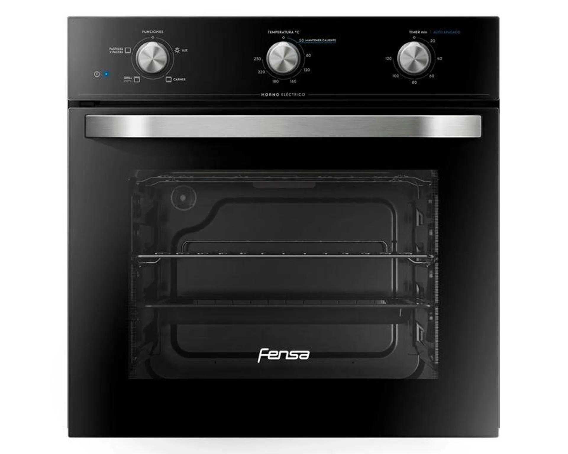 Horno empotrable 52 litros FHE 1130 M negro Fensa