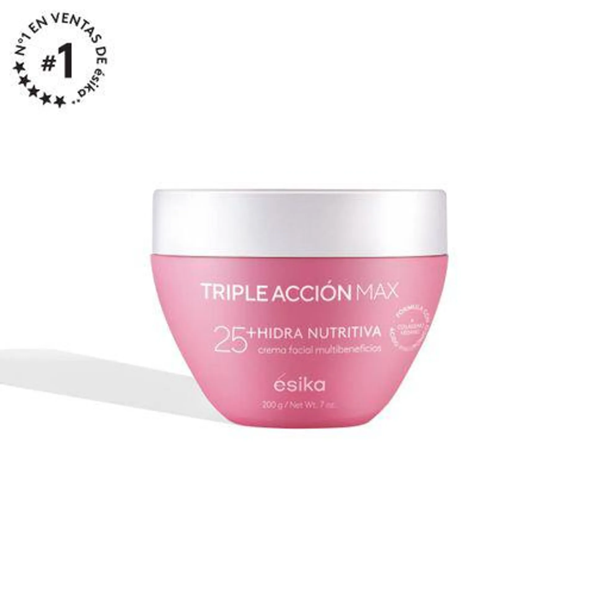 Crema facial Hidra Nutritiva Triple Acción Max 25+ 200g