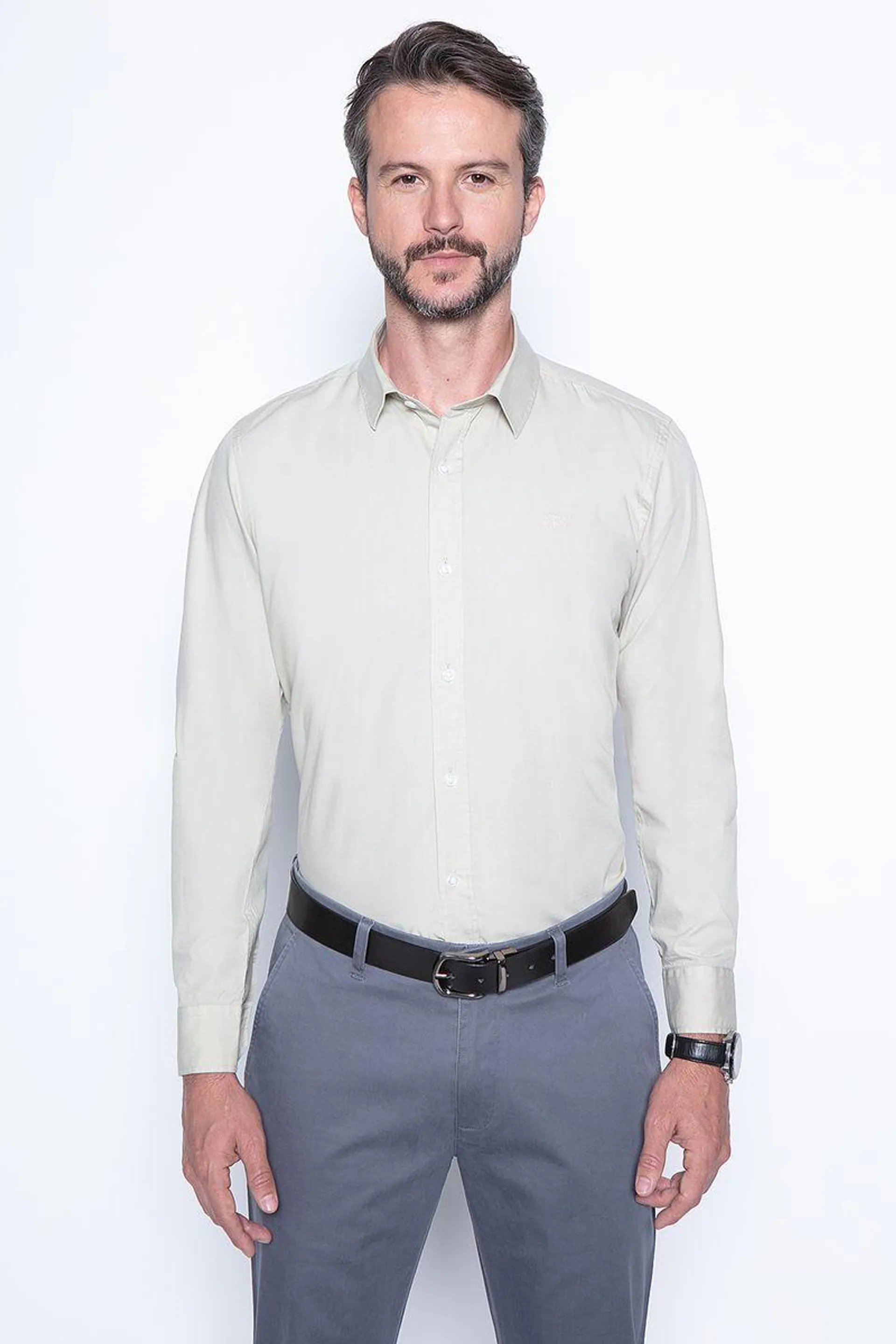 Camisa Ely Oyster