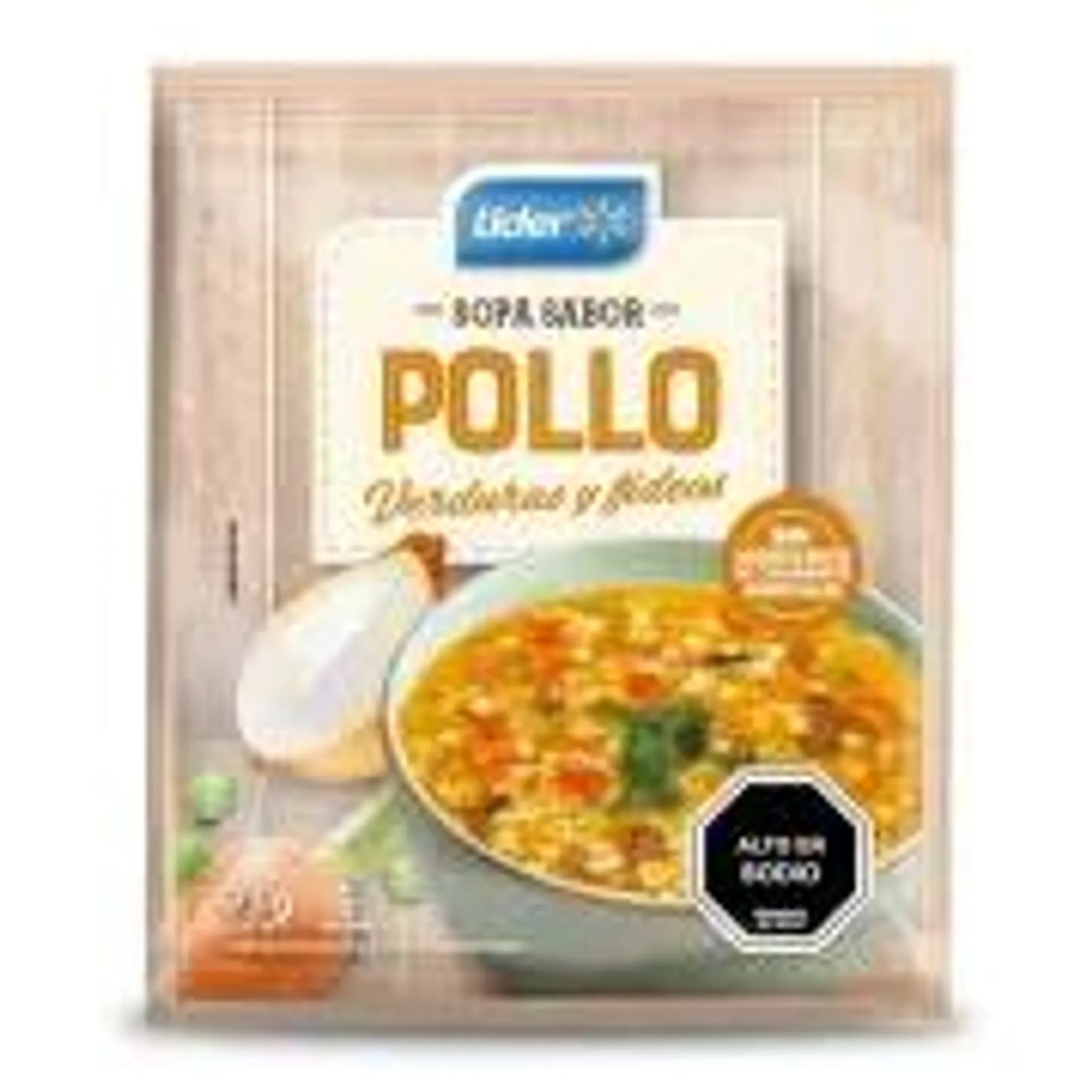 Sopa Sabor Pollo Verduras Y Fideos, 73 g