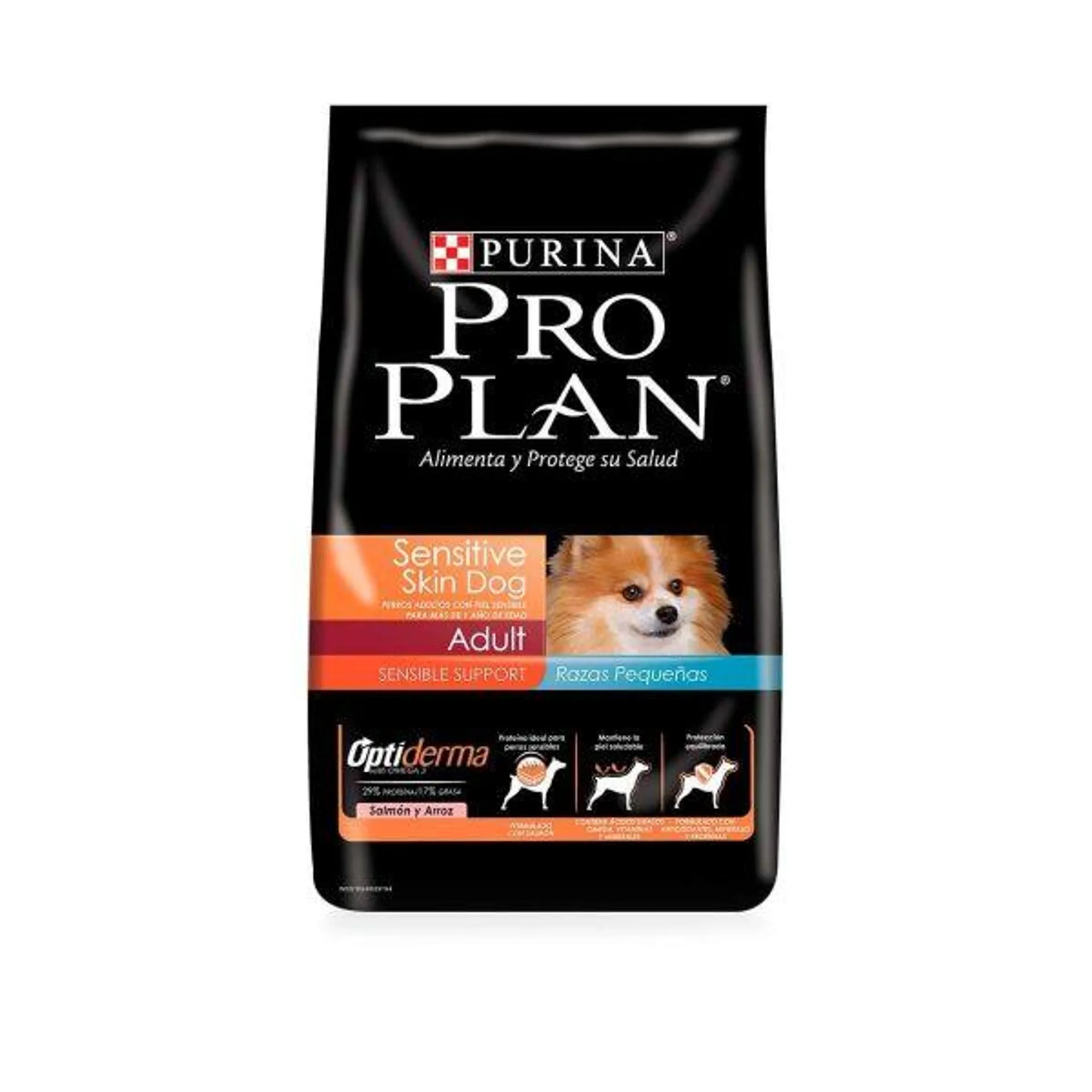 Pro Plan Sensitive Skin Pequeña Salmón 3 kgs