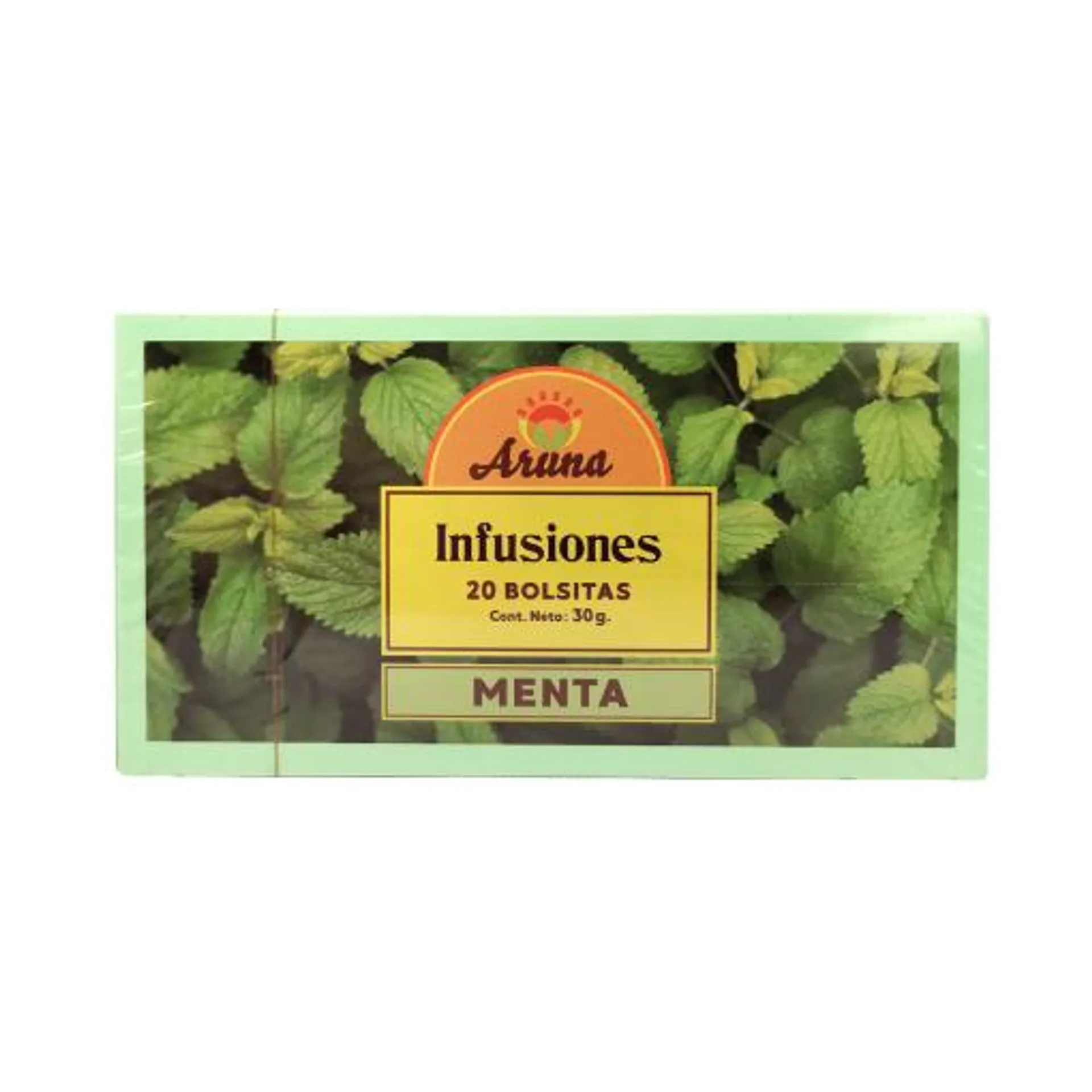 Té De Menta Aruna 20 Und X 30 Gr