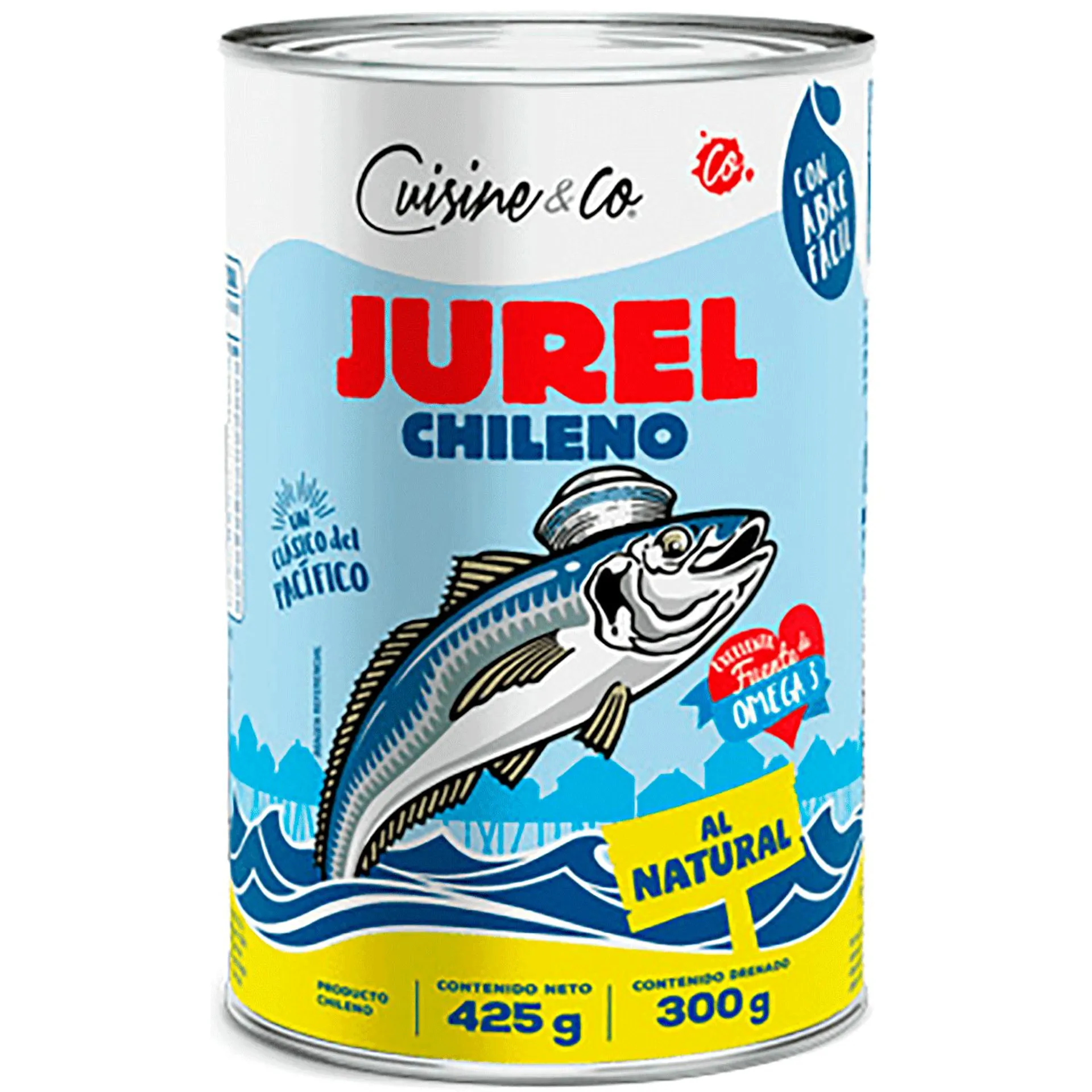 Jurel Al Natural 300 g drenado