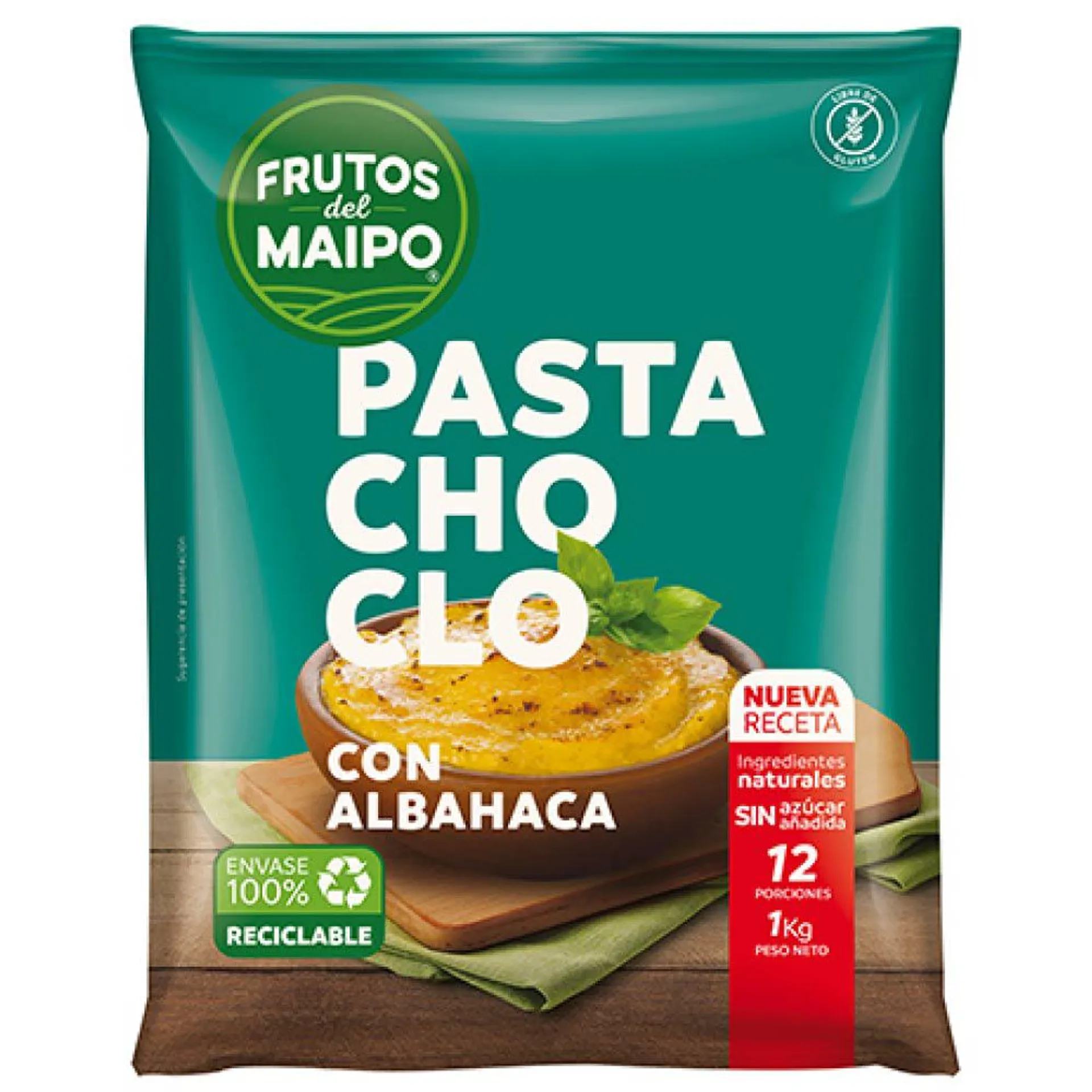 Pasta de choclo congelado