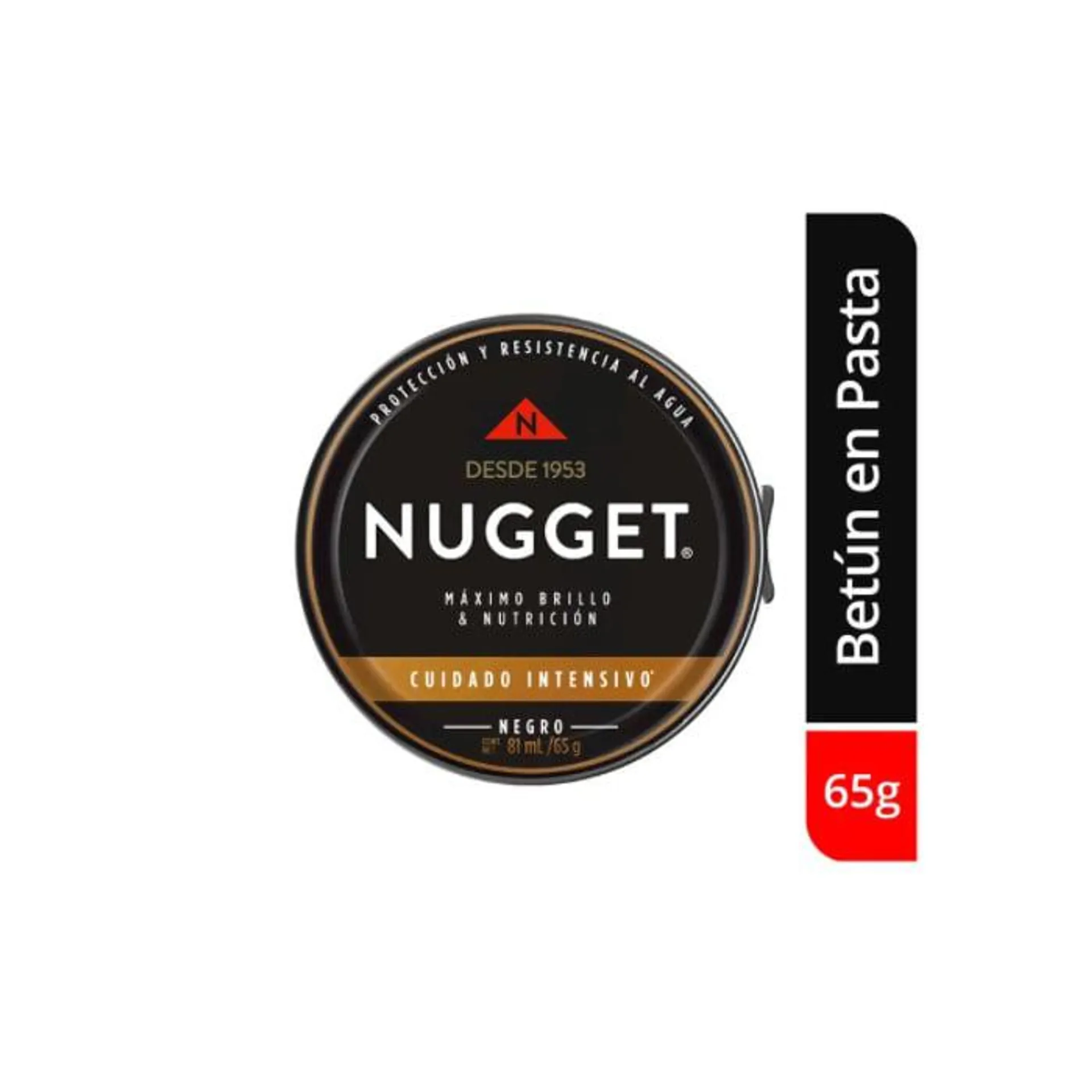 Betún Nugget Negro 65 ml