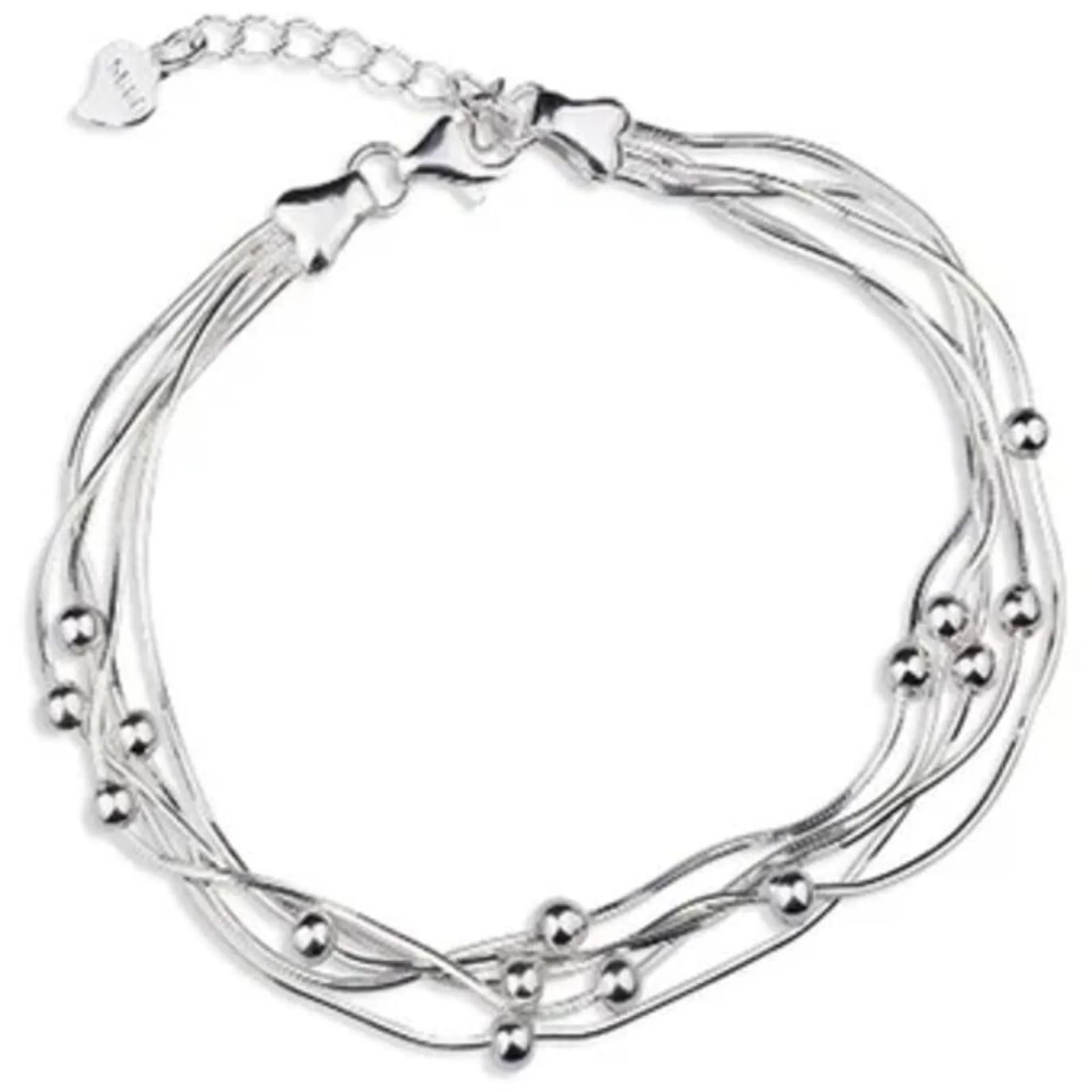 Pulsera bañada en Plata 925