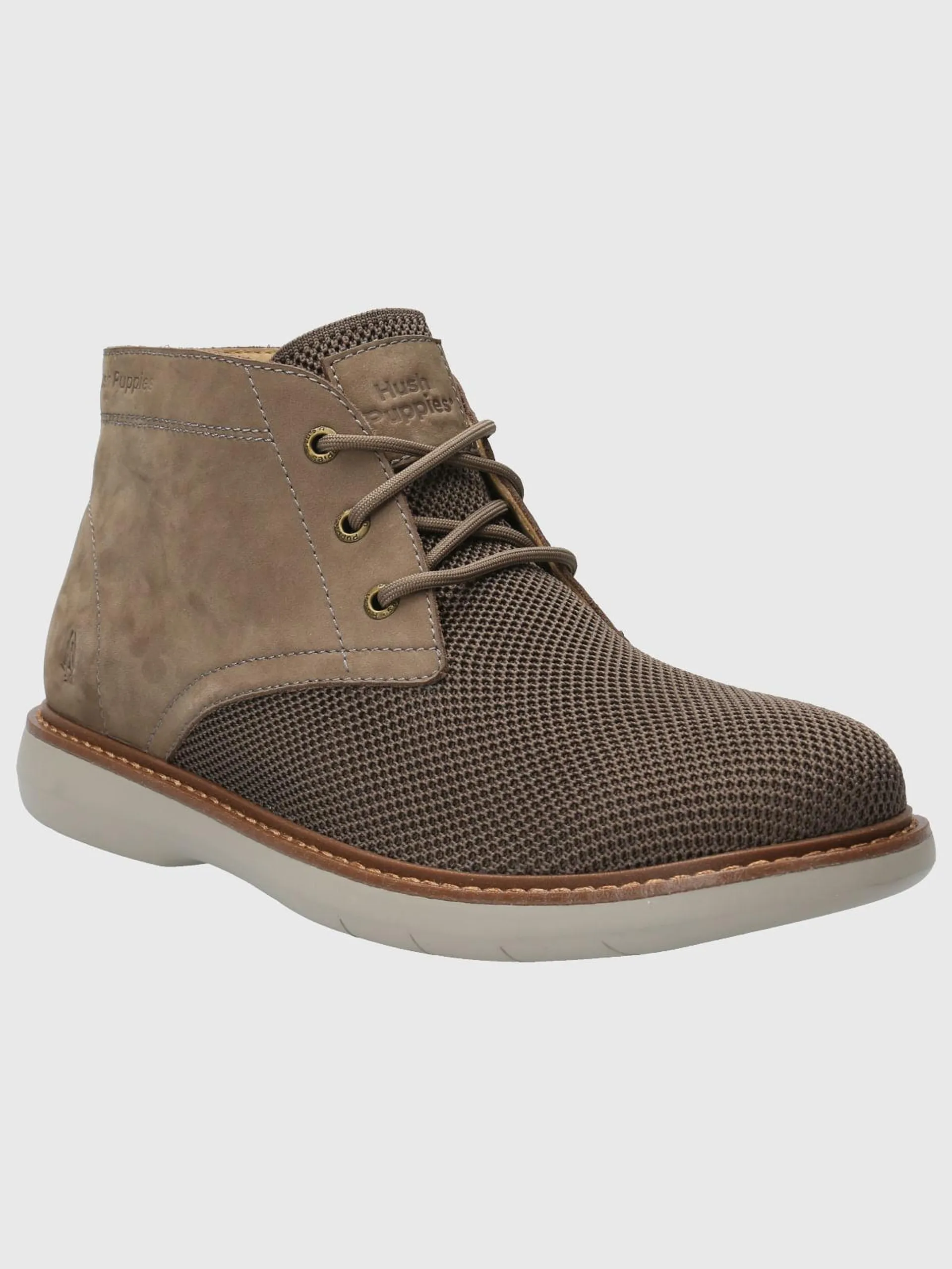 Botin Cuero Hombre Mingus Gris