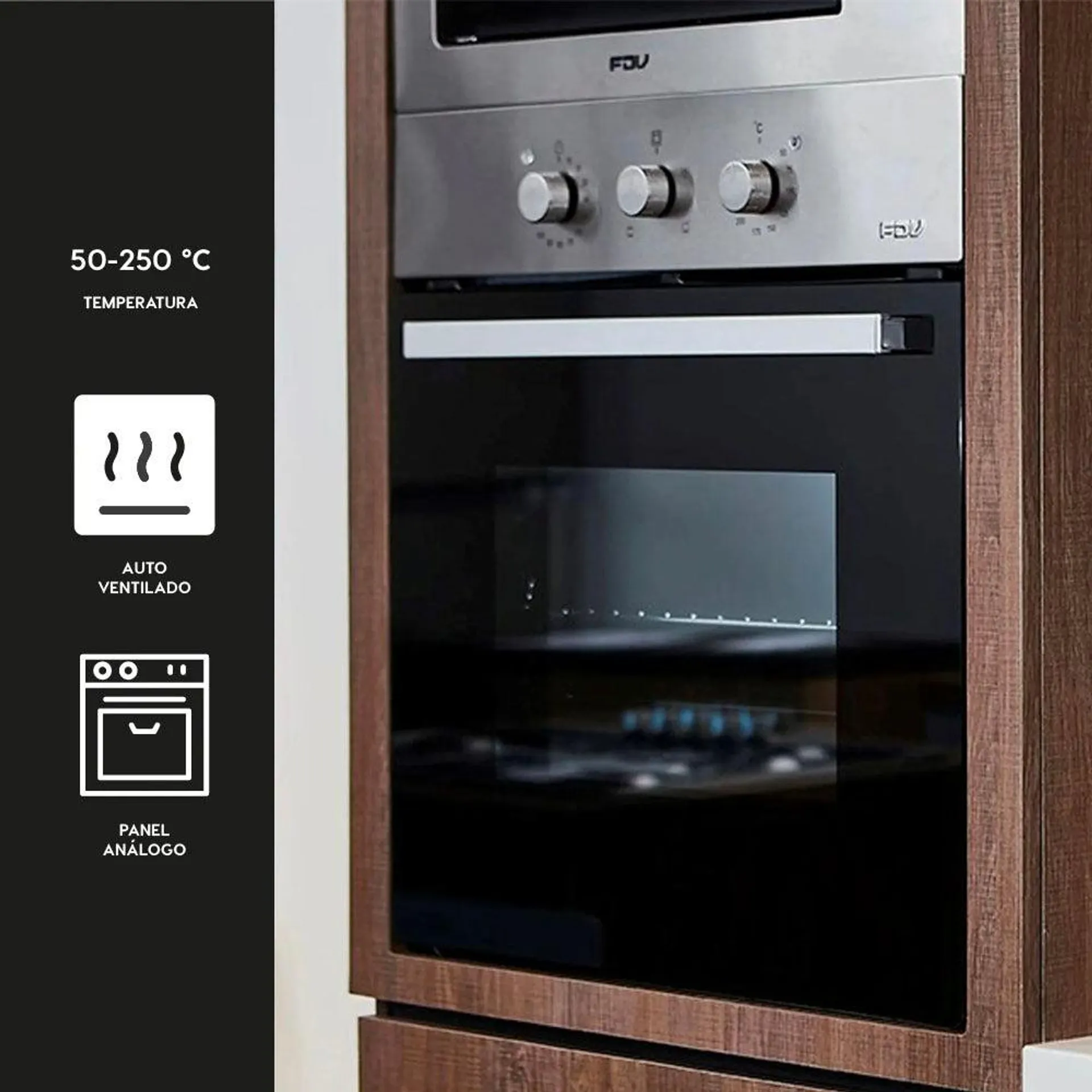 Horno Empotrado Design 57 Lts FDV