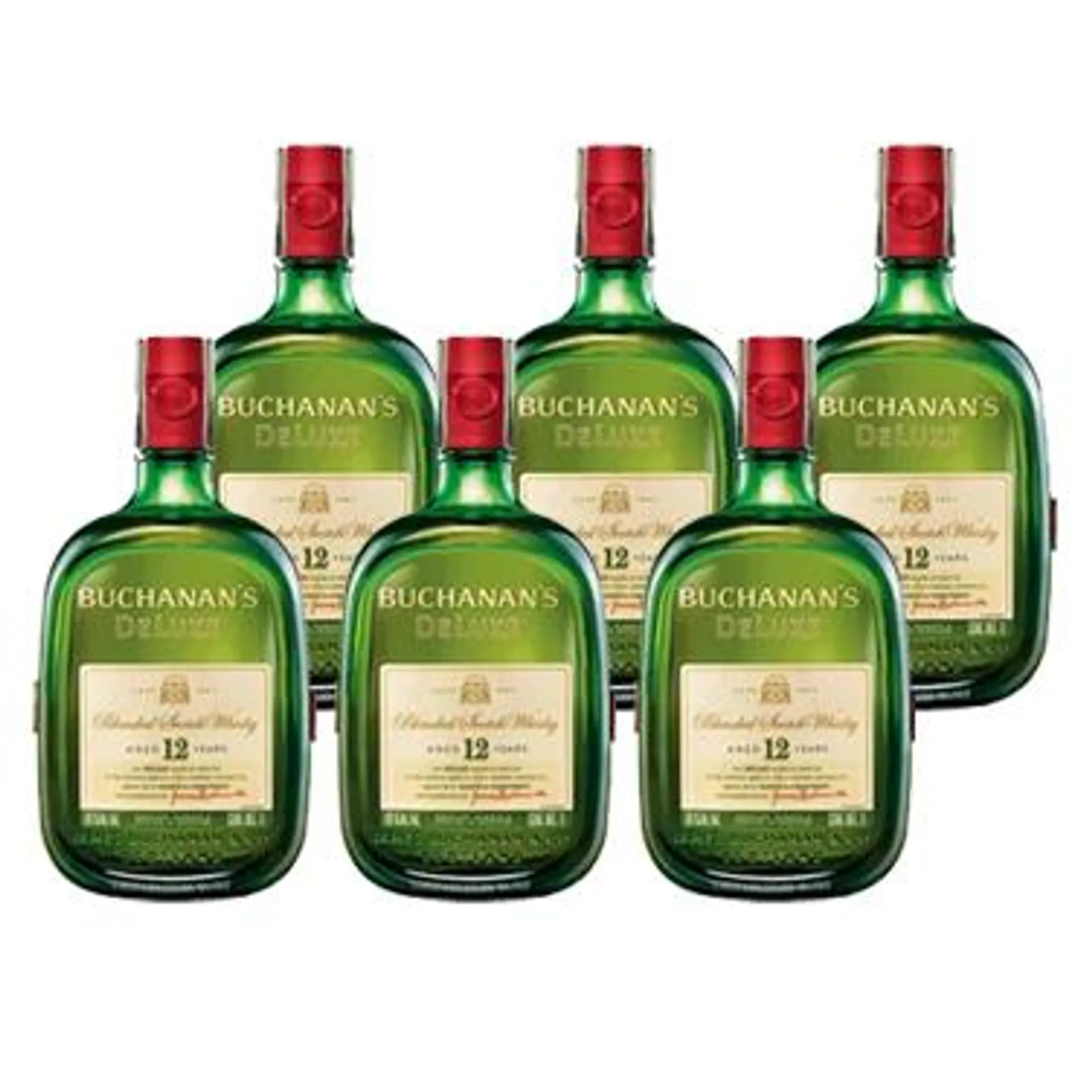 Whisky Buchanans 12A Botella 750cc x6