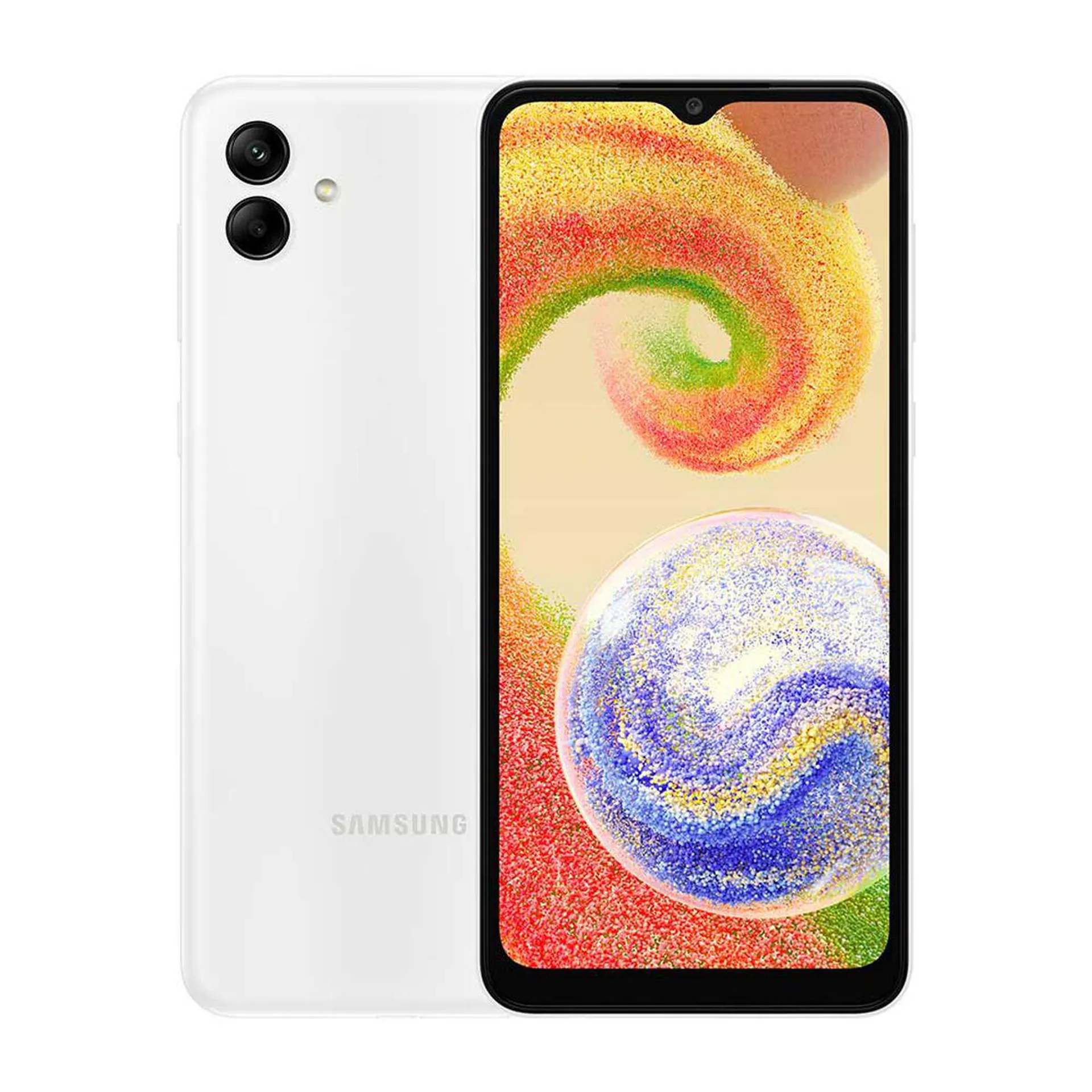 Celular Samsung Galaxy A04 128GB 6,5" White Liberado