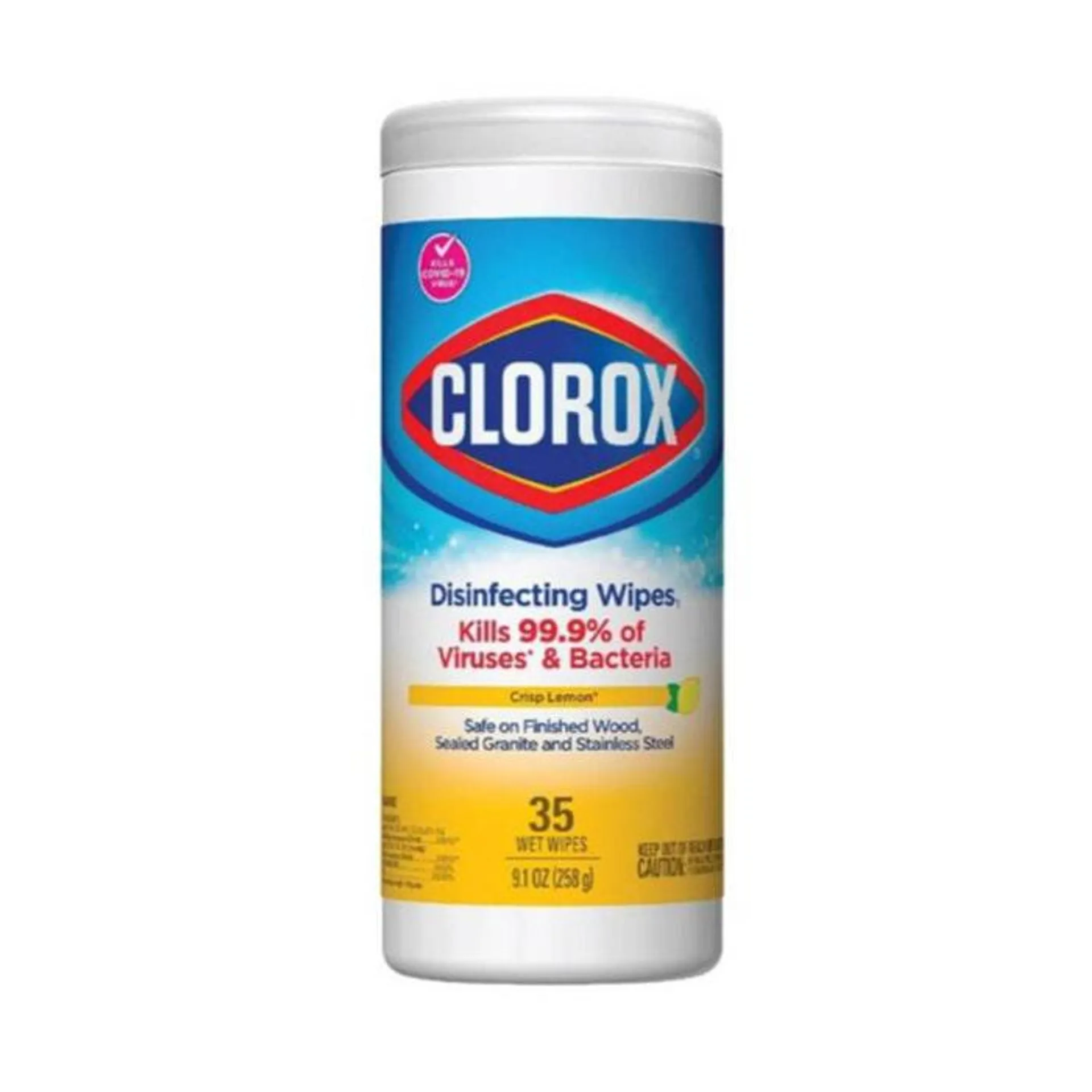 TOALLA DESINFECTANTE CLOROX 35 UN. A/LIMÓN 12UNXCJ