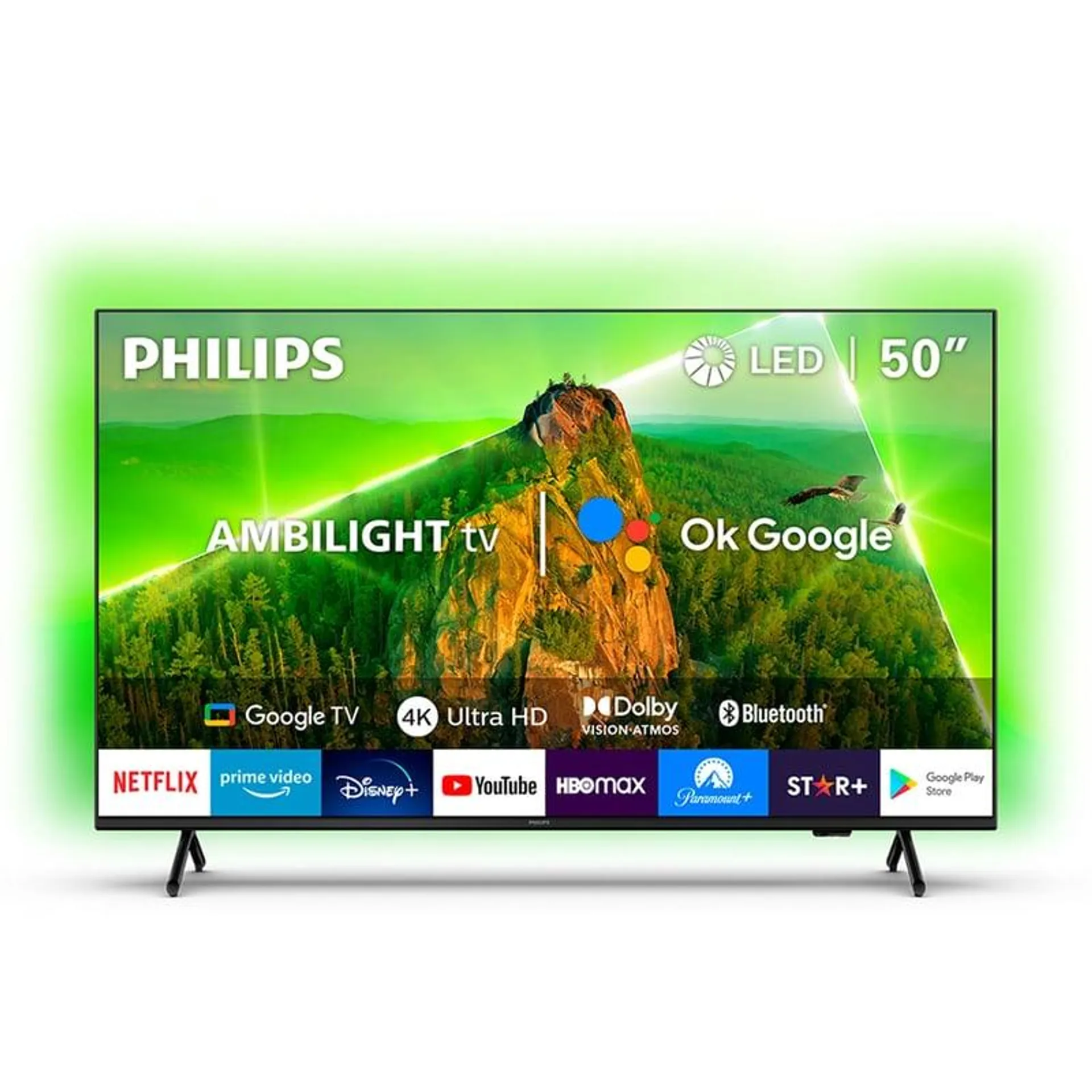 Led 50" Uhd 4K 50PUD7908 Ambilight Philips