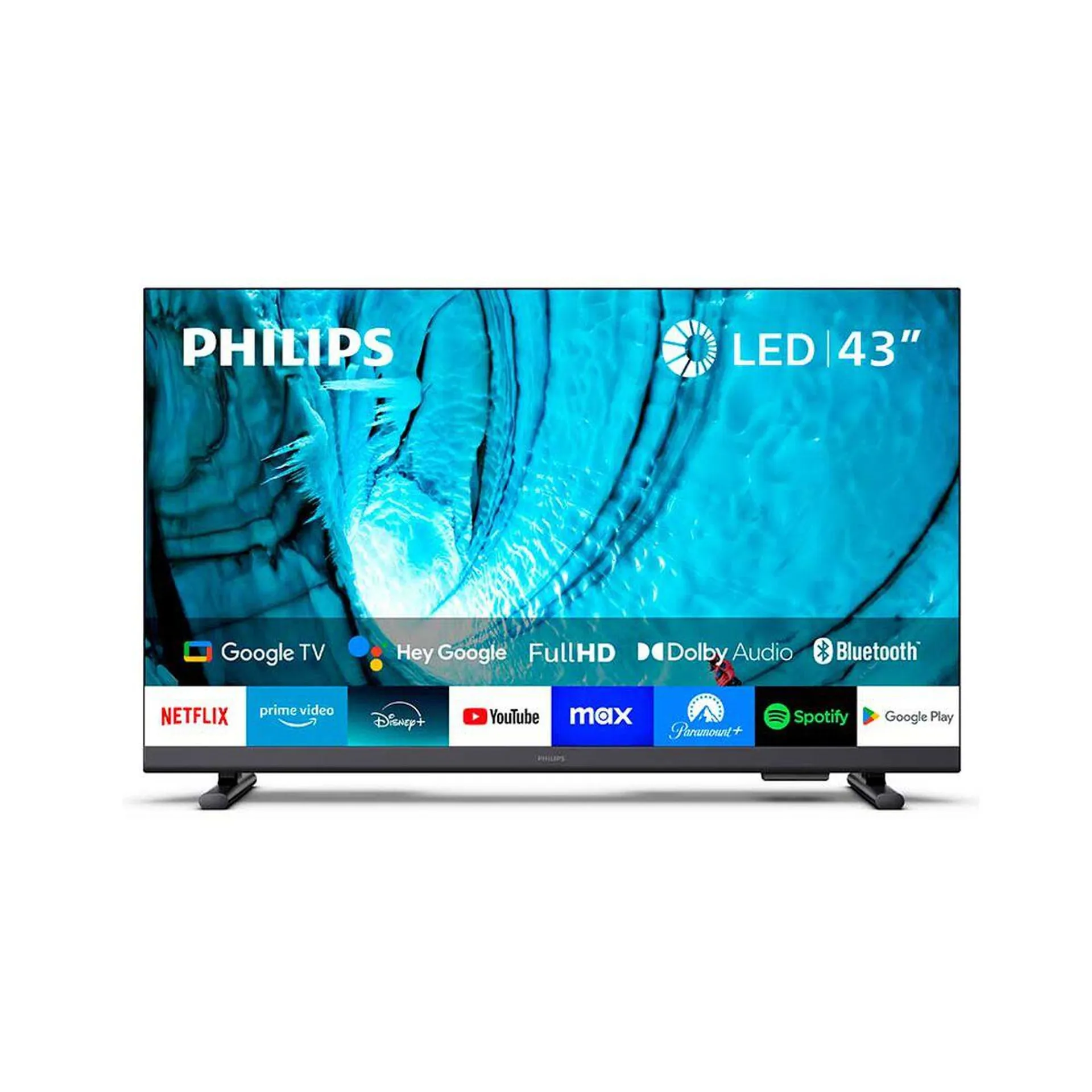 LED 43” Philips 43PFD6909 Google TV FHD