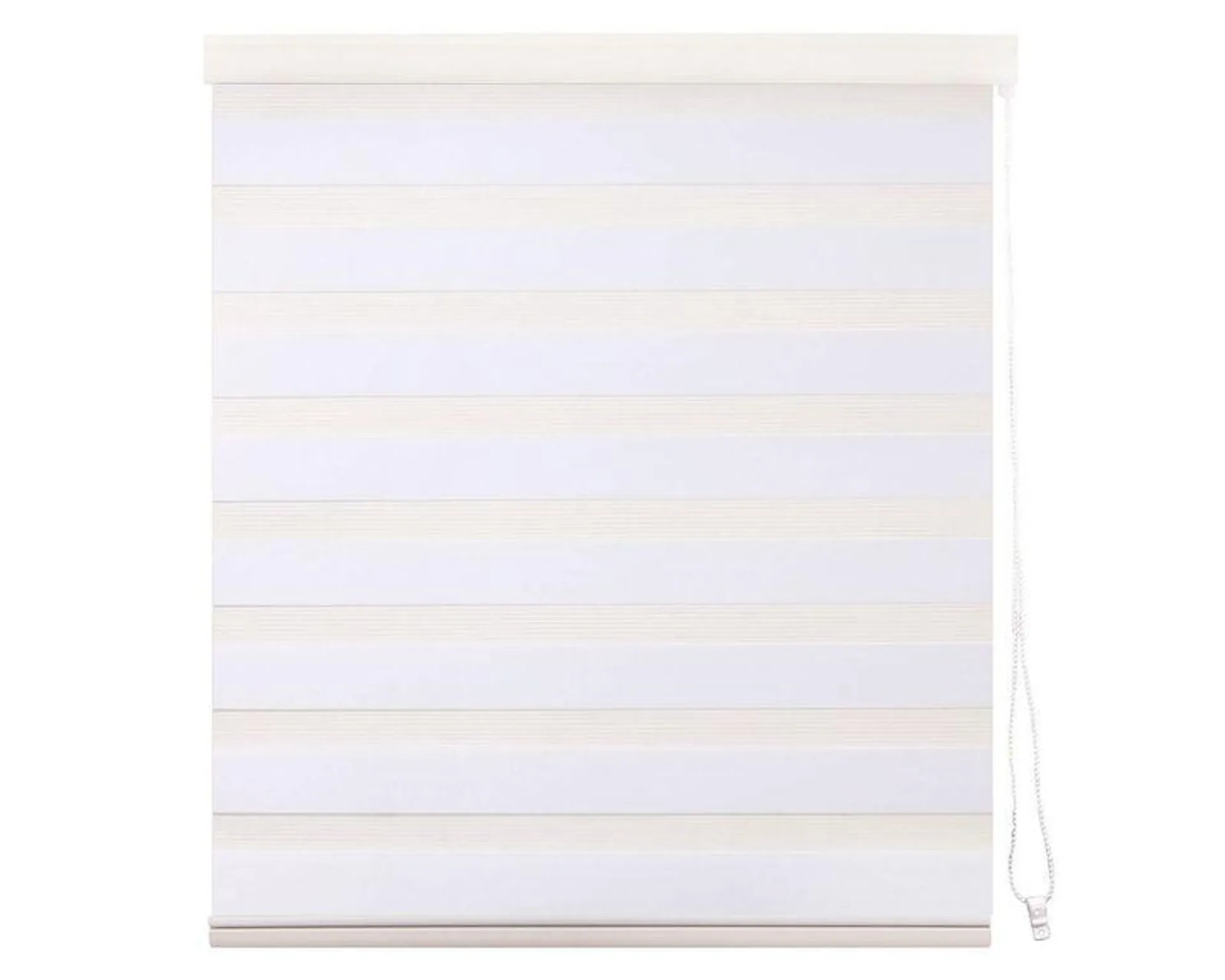 Cortina roller zebra 80x165 cm blanco Cotidiana