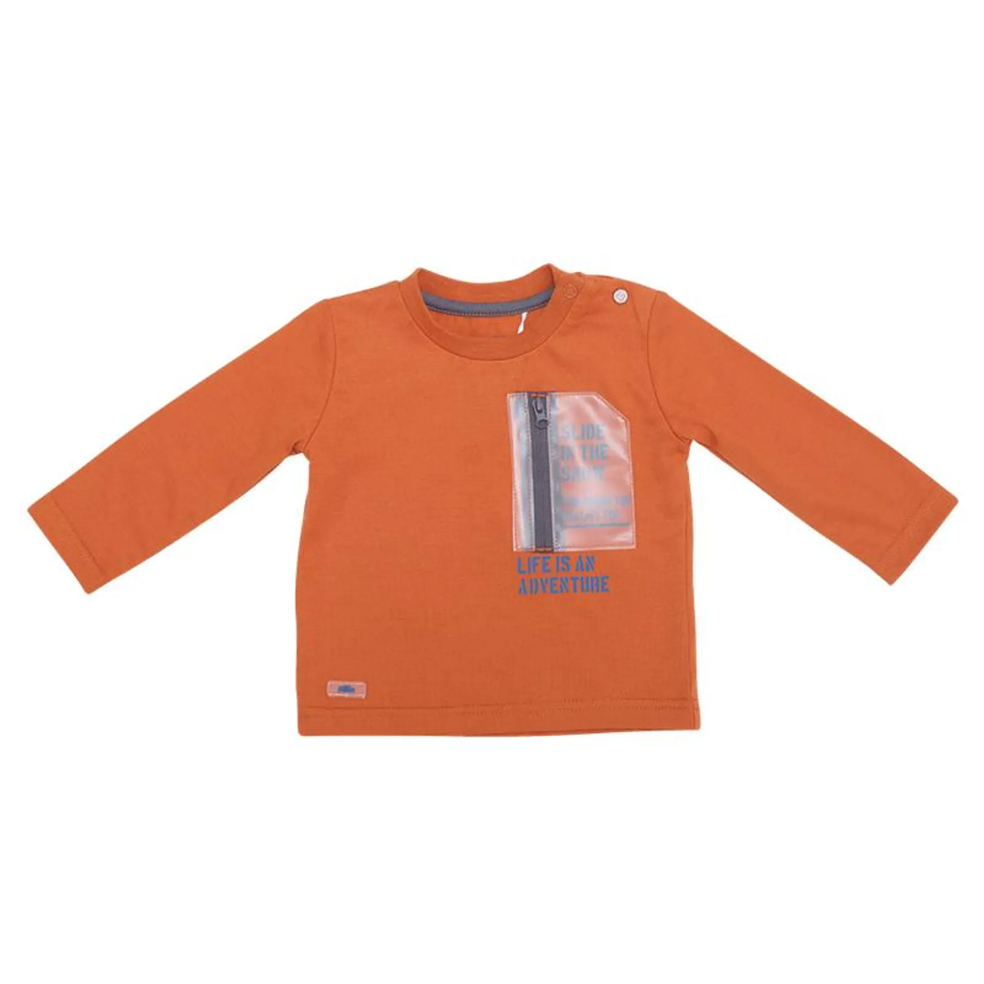 Polera Bebé Niño M/L Ocre