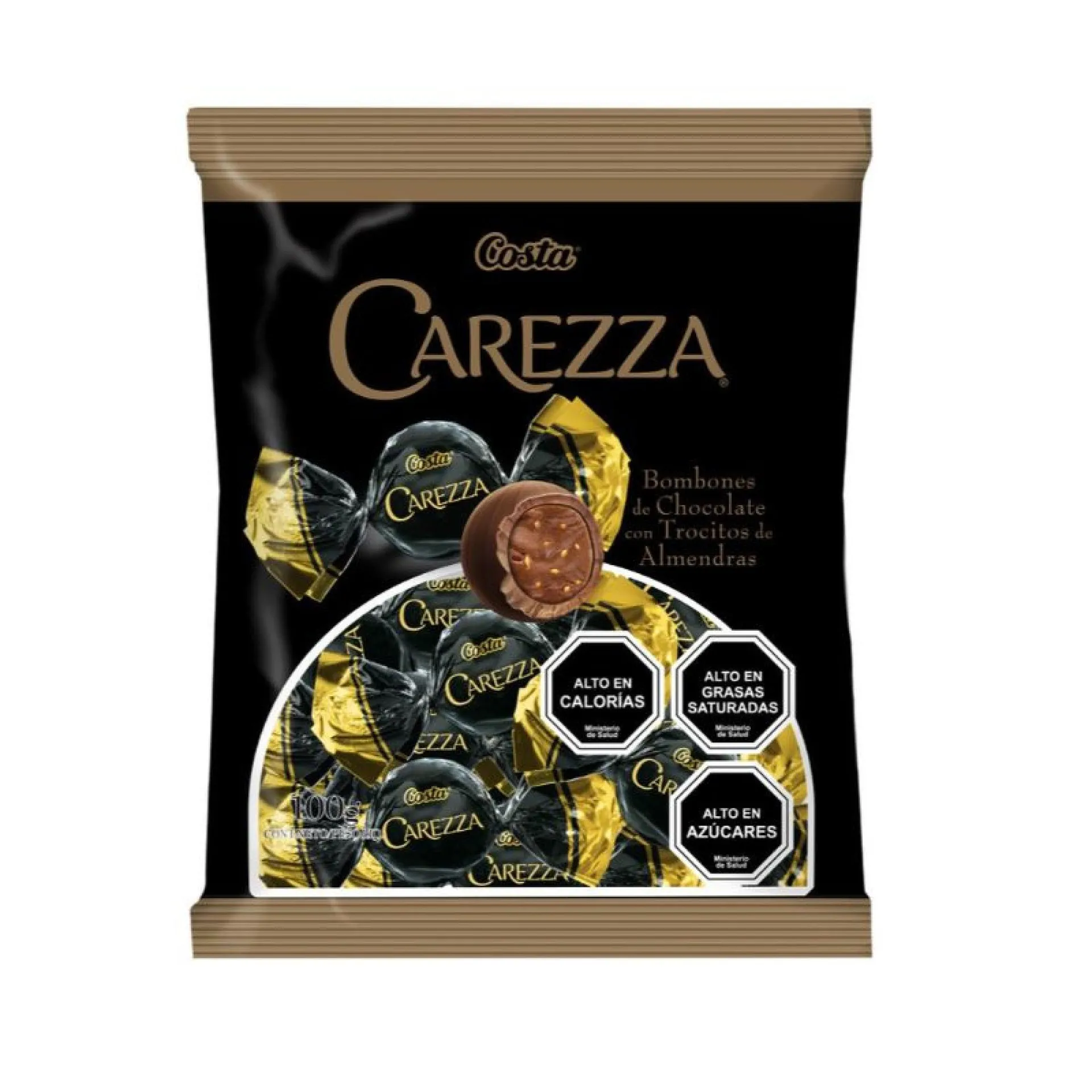 Chocolate Bombon Carezza Esfera, 100 g