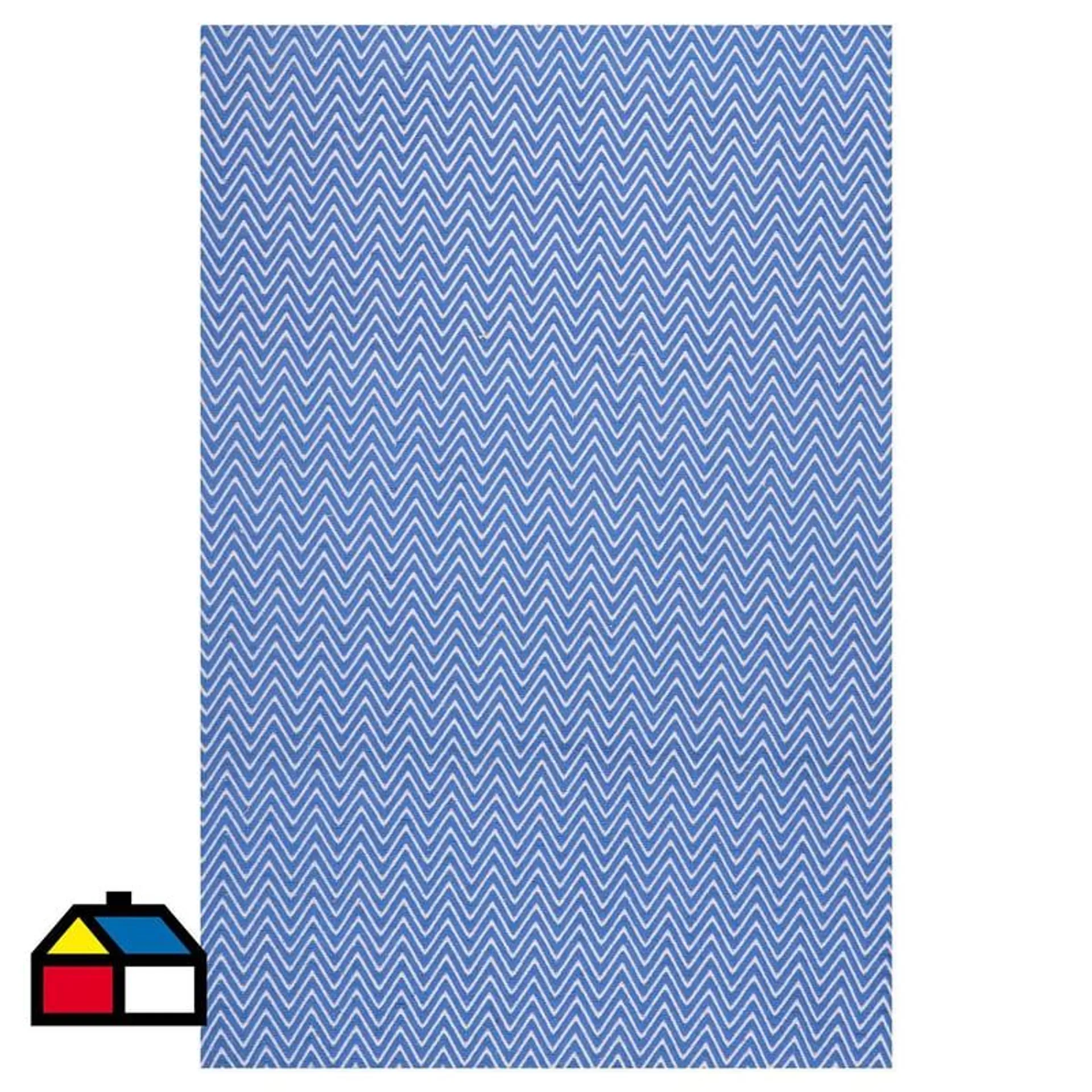 Alfombra Dh cotton design 60x90 cm 2 blue