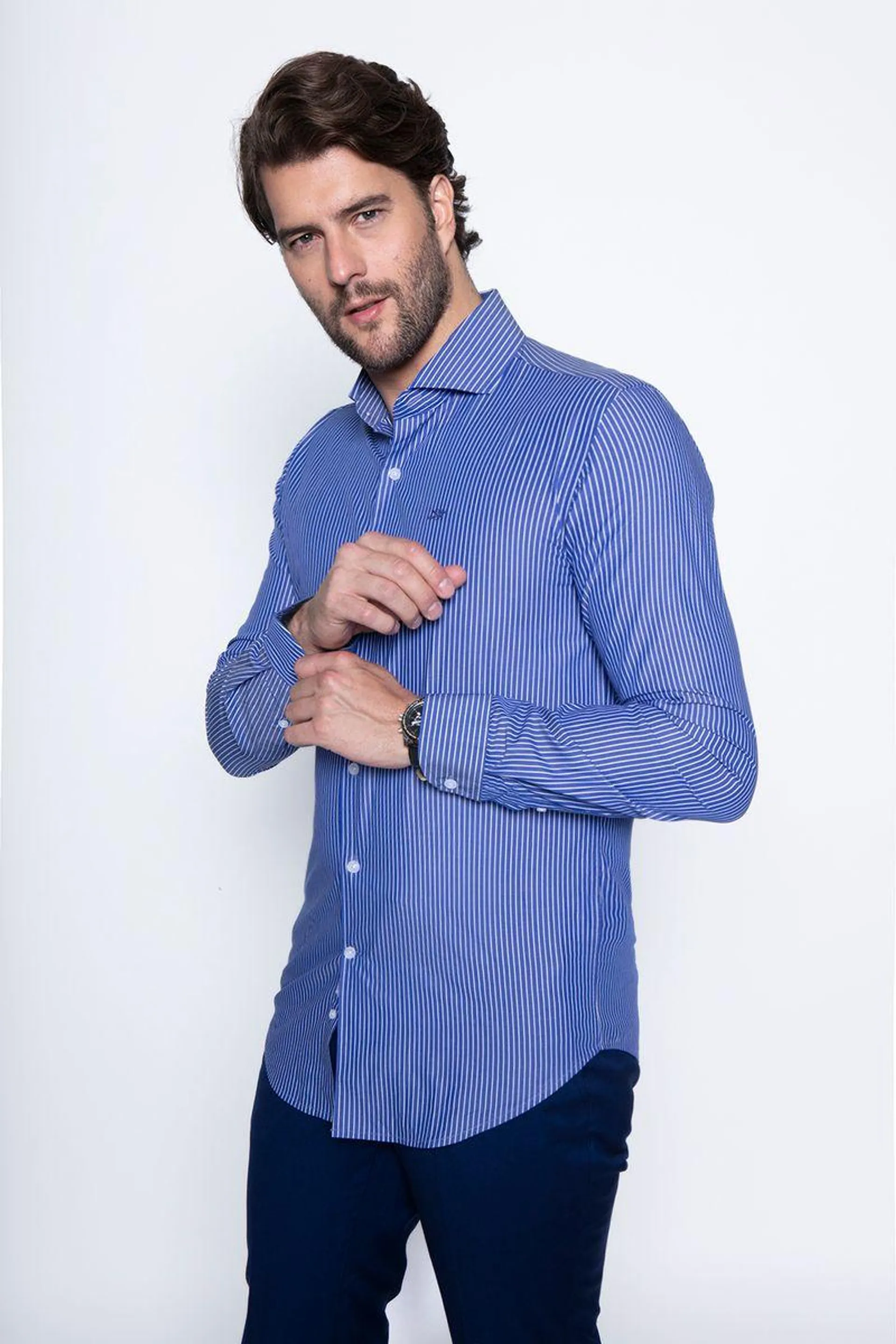 Camisa Cardiff Navy