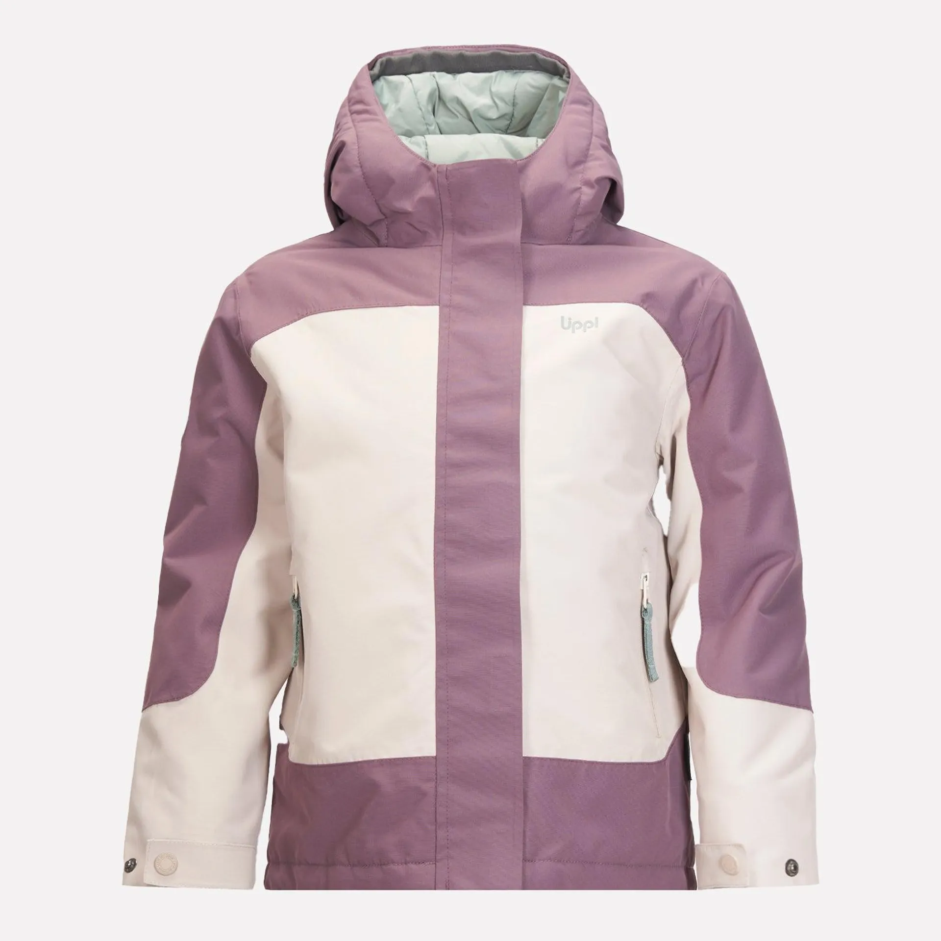 Chaqueta Niña Andes Snow B-Dry Hoody Jacket Malva Lippi