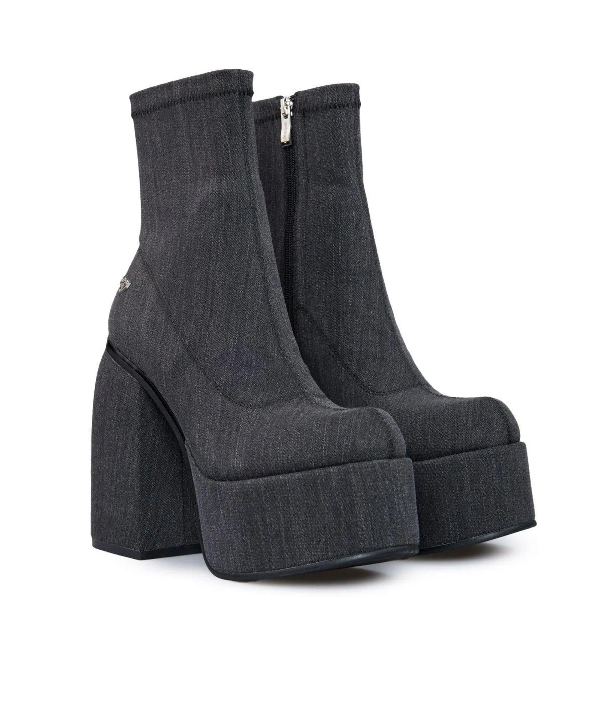 Botines Mujer 1048 Denim Elasticado