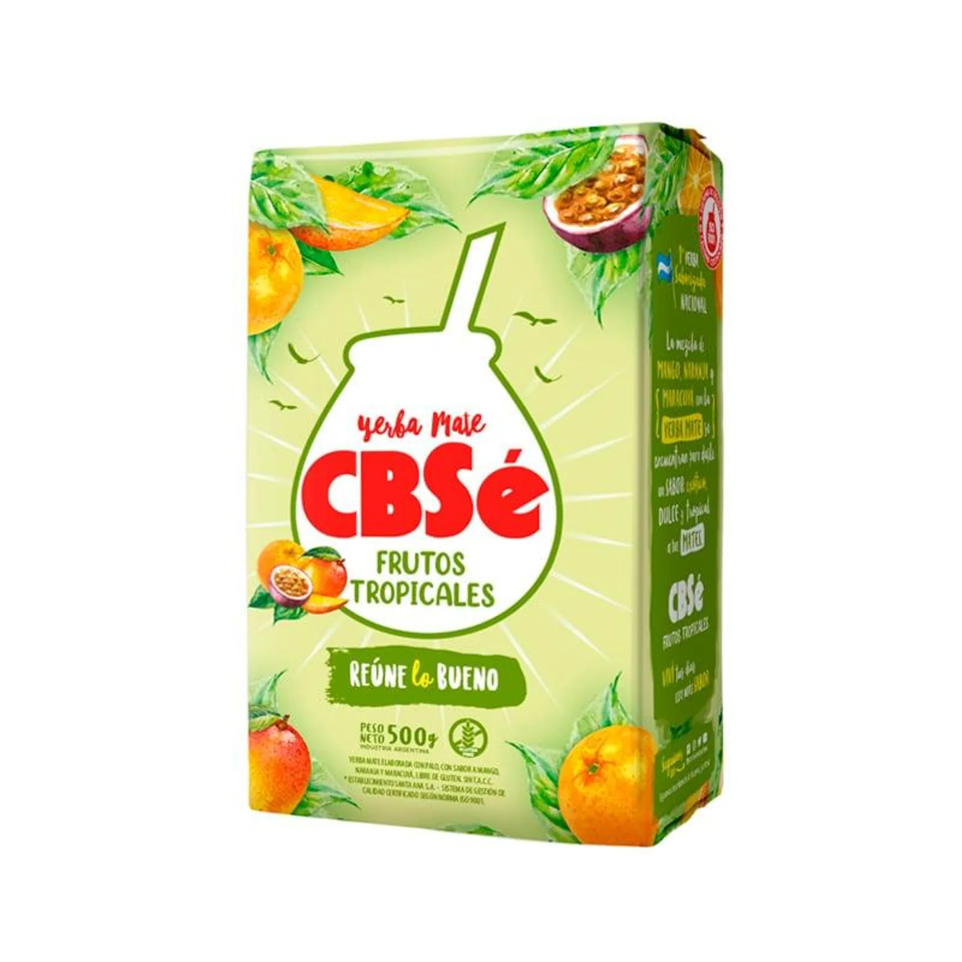 Yerba Mate Csbe Frutos Tropicales 500 grs