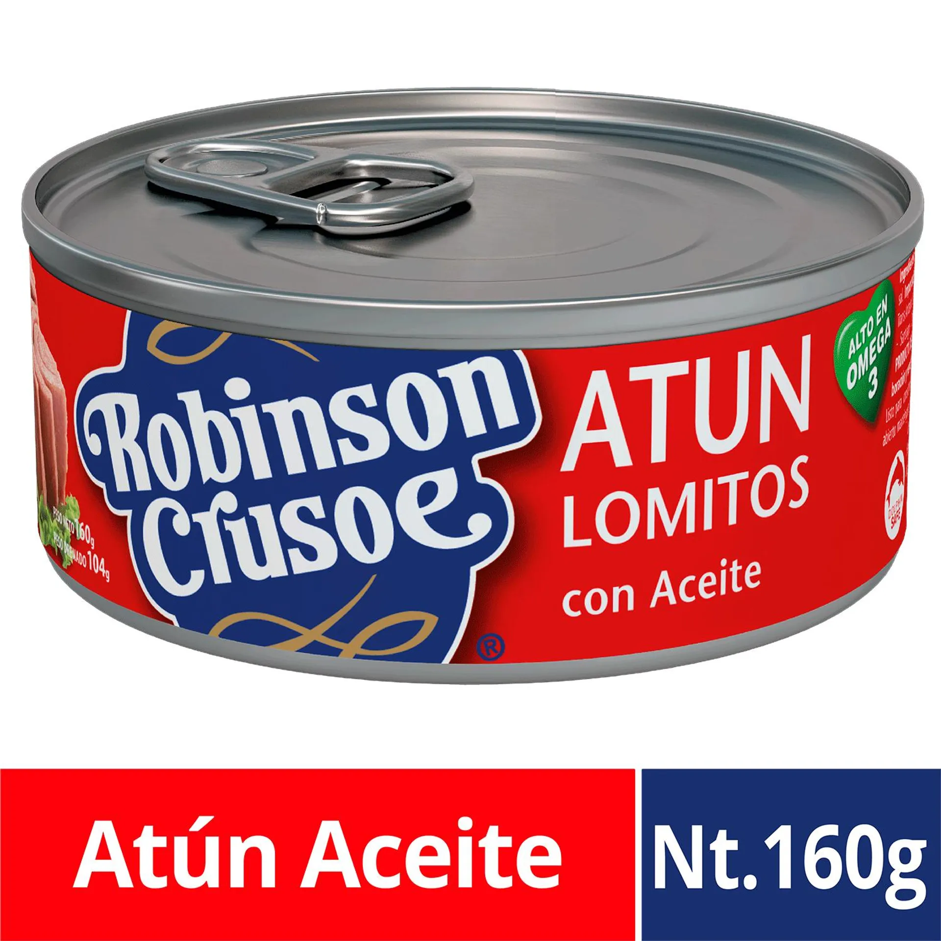 Atún Lomitos En Aceite 104 g drenado