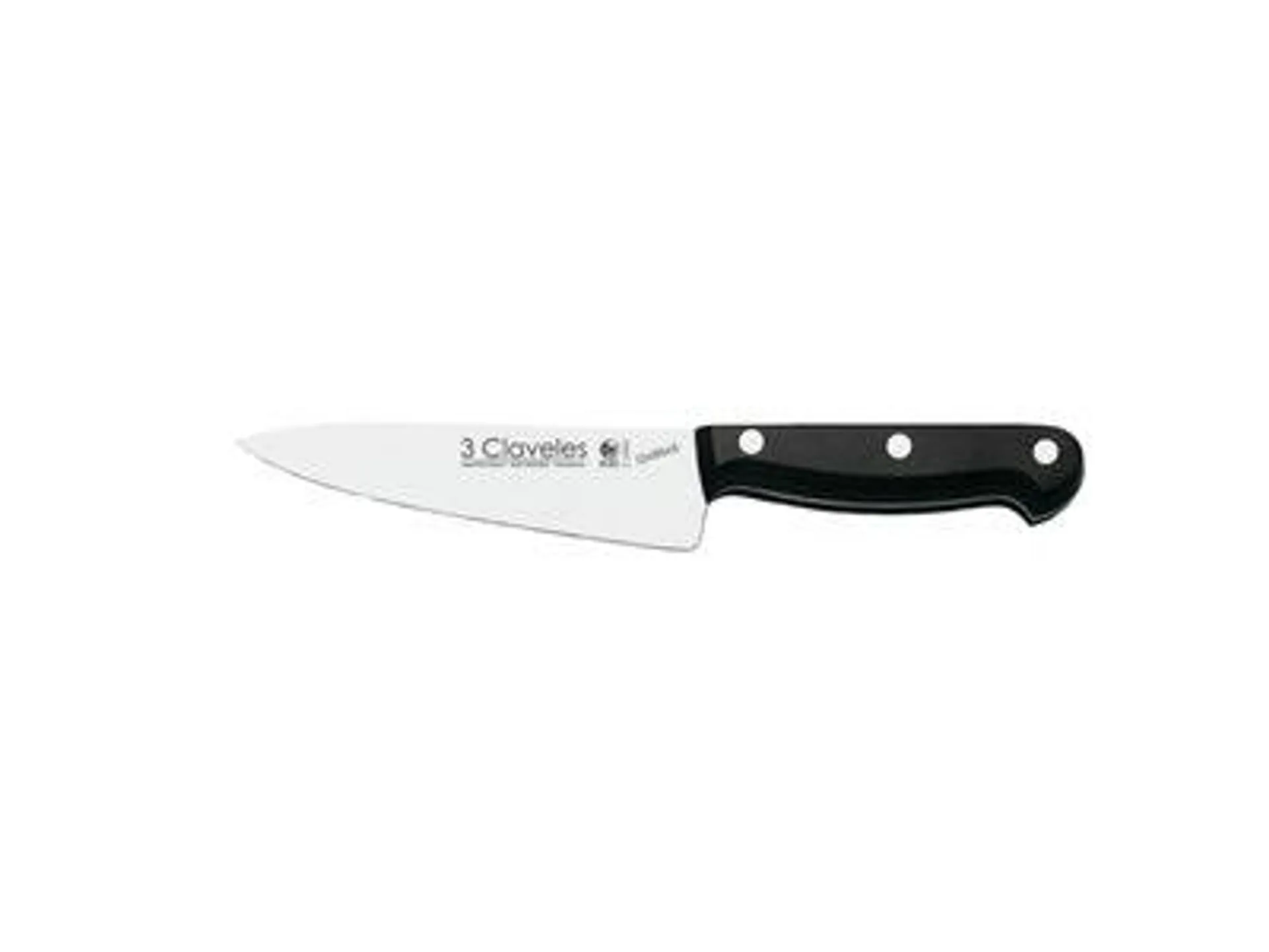 TRES CLAVELES CUCHILLO UNIBL. 25 CM 1162