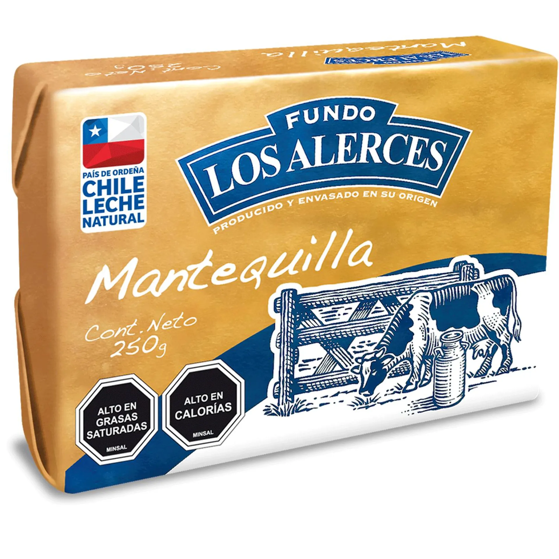 Mantequilla Los Alerces Con Sal 250 g