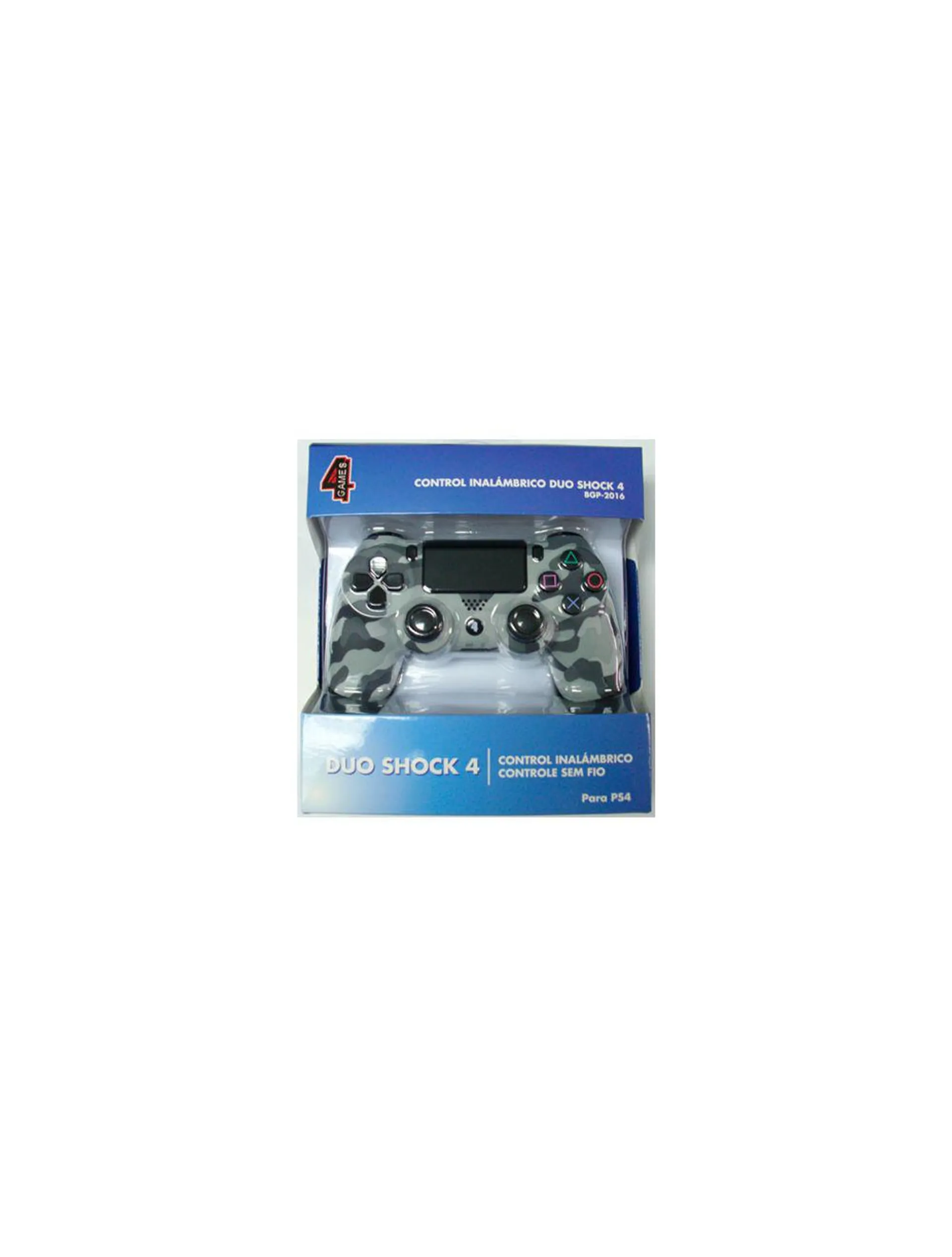 Control Duo Shock 4 Games Camuflado PS4