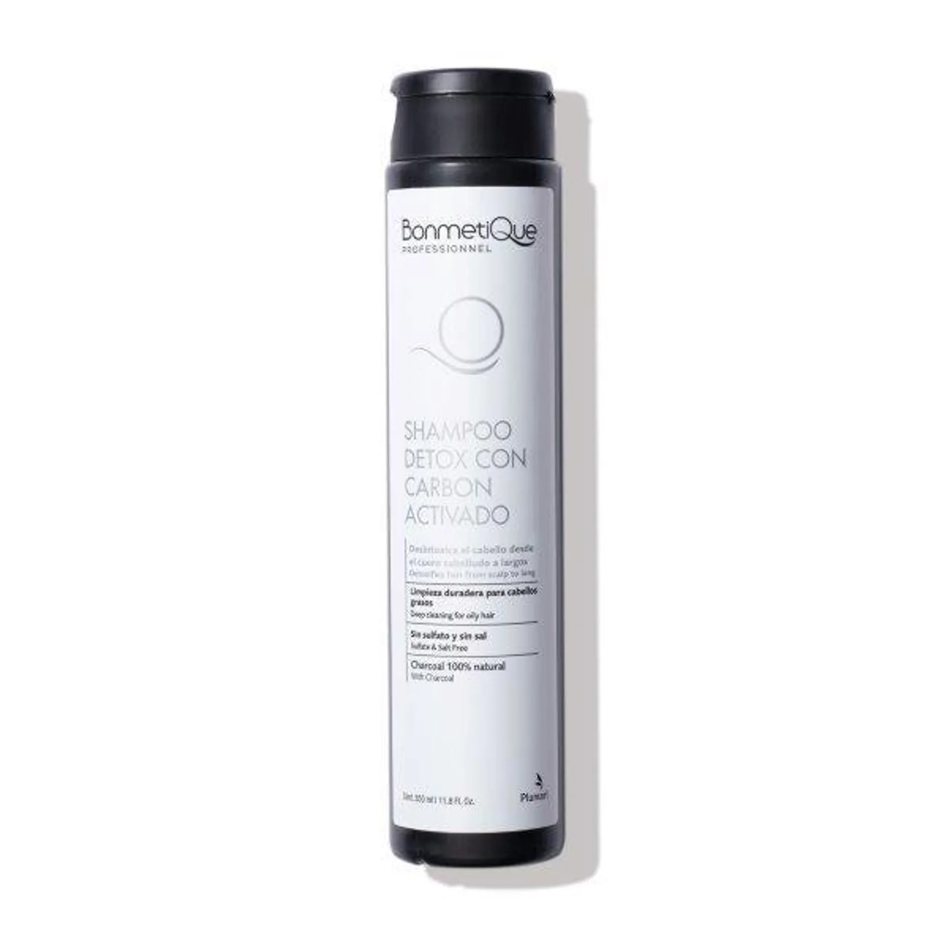 Shampoo Detox Carbón Activado 350ml Bonmetique