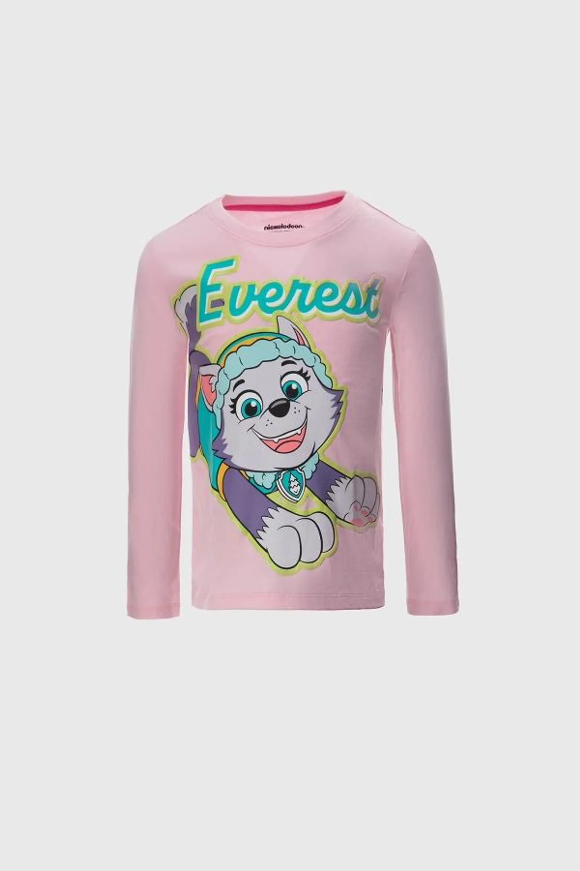 Polera paw patrol rosa