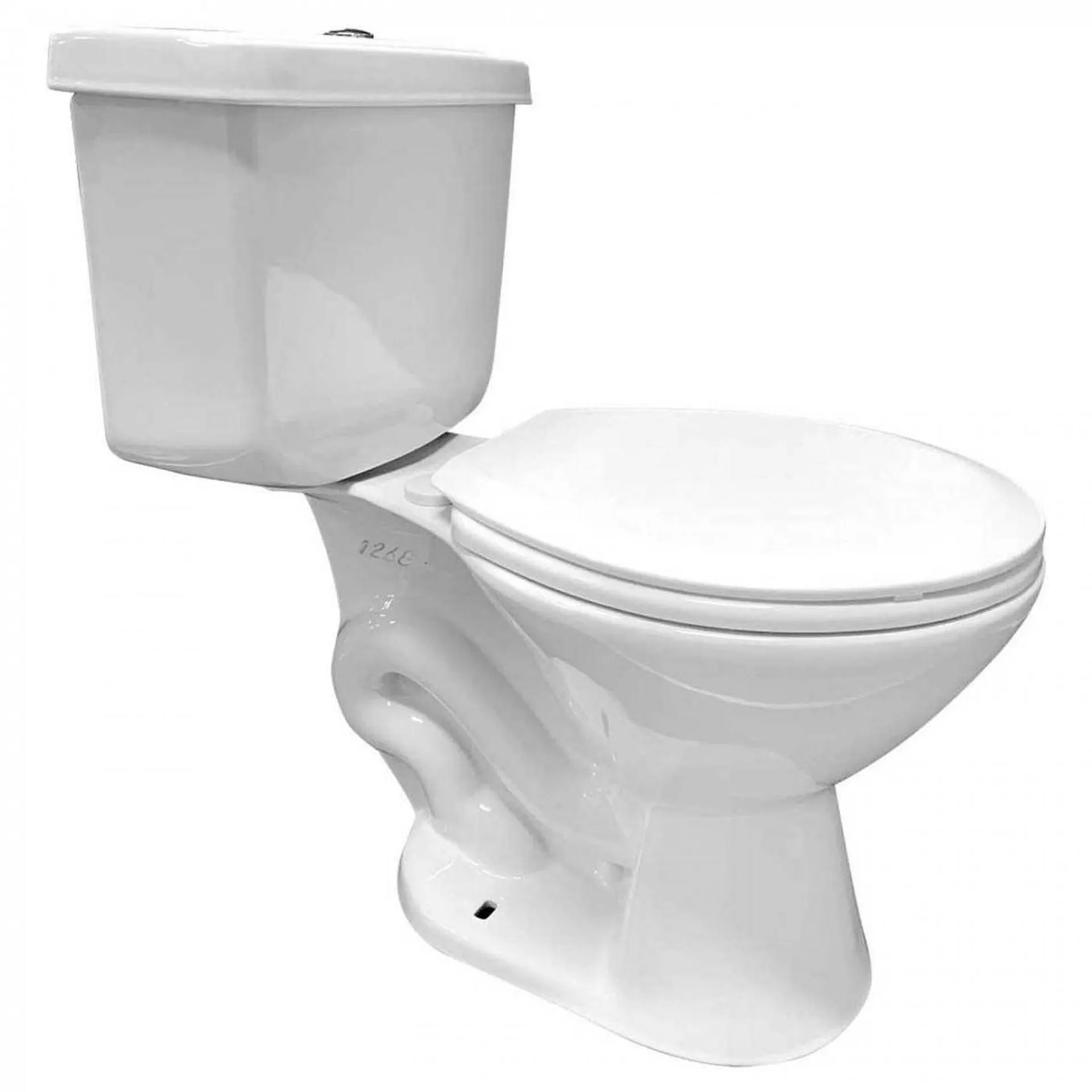 Toilet Florentina Doble Pulsador Descarga A Piso 30 cm