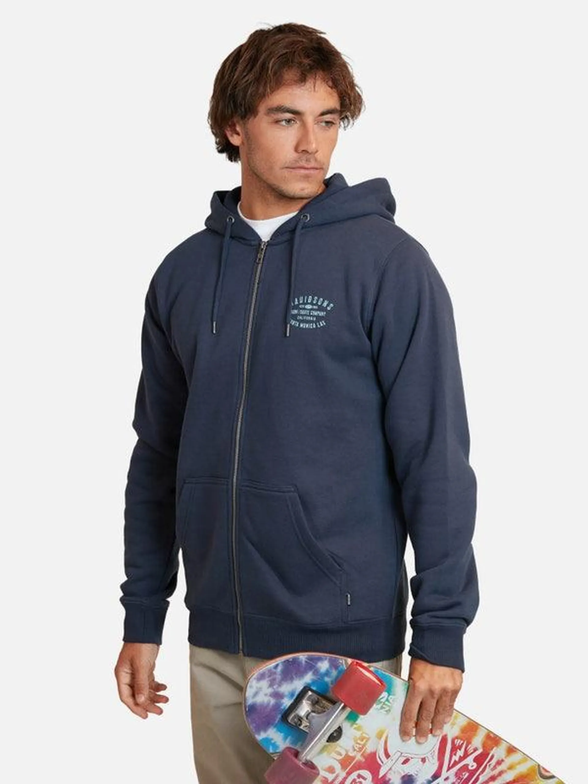 POLERON FULLZIPPER SANTA MONICA SURF