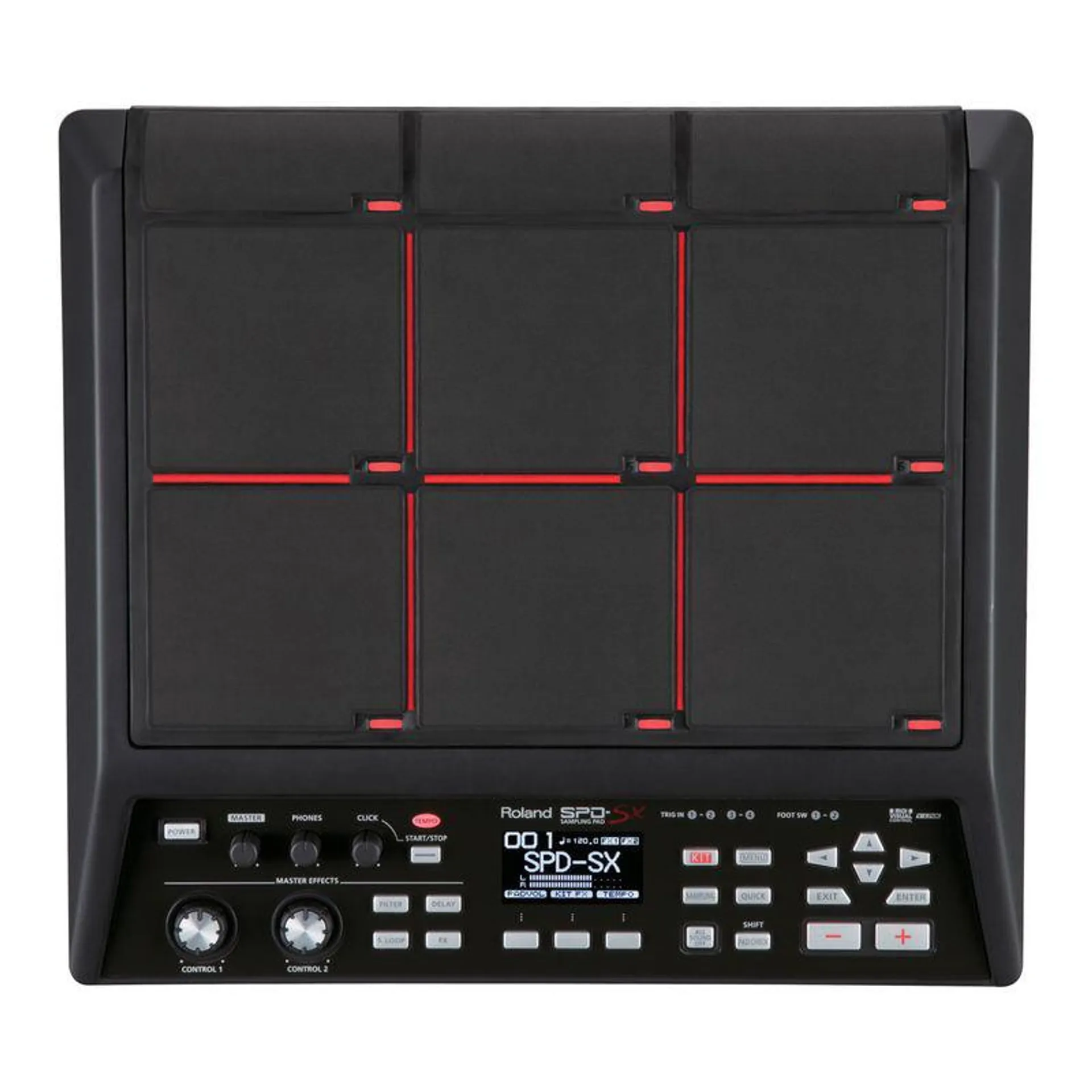 Pad de percusión electrónica y sampleo Roland SPDSX