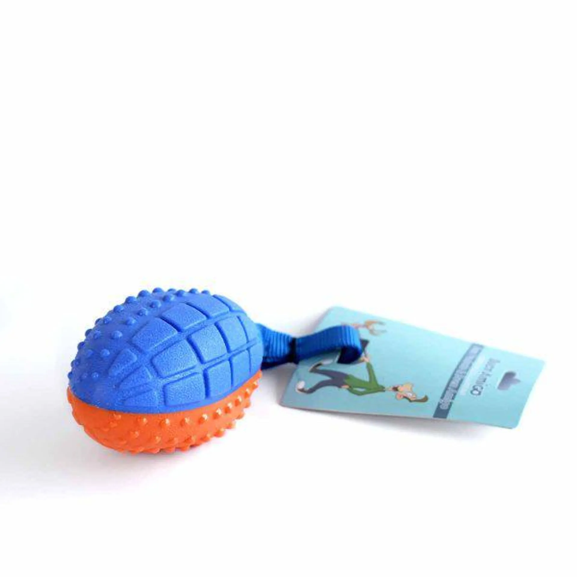 Juguete Pelota Rugby Naranja/Azul