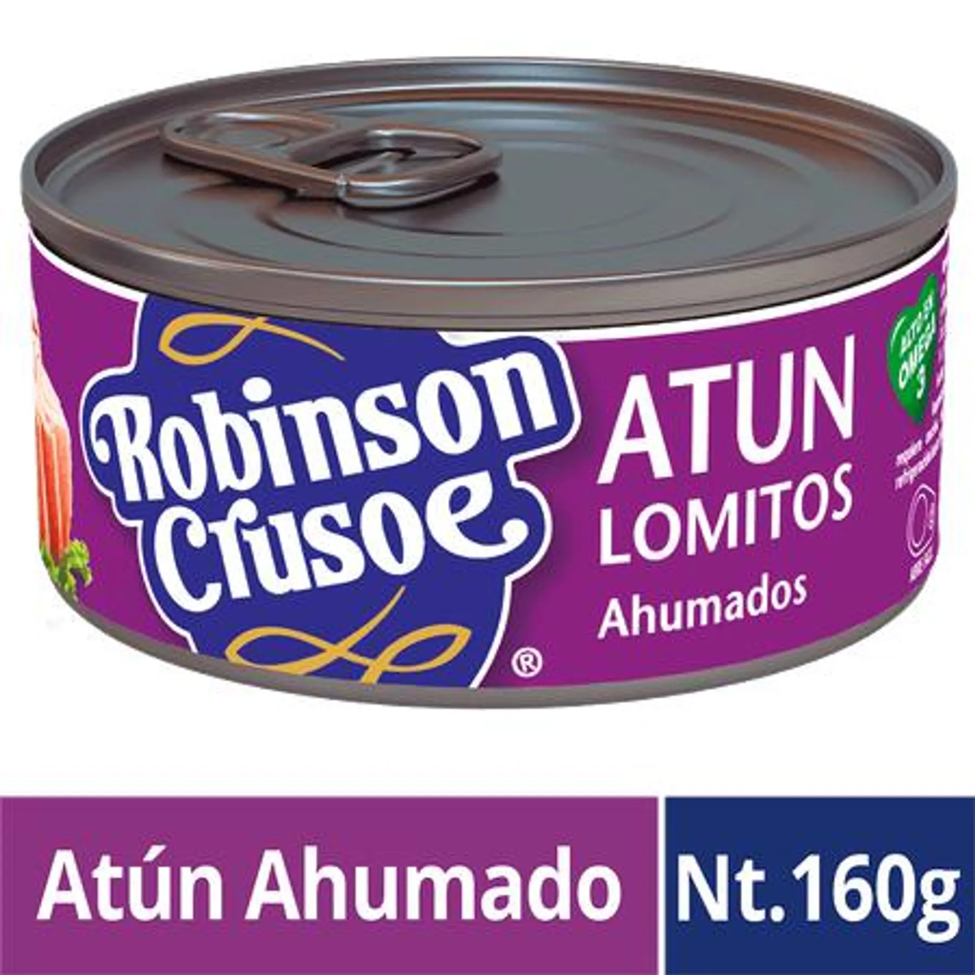 Atún Lomitos Ahumados 104 g drenado