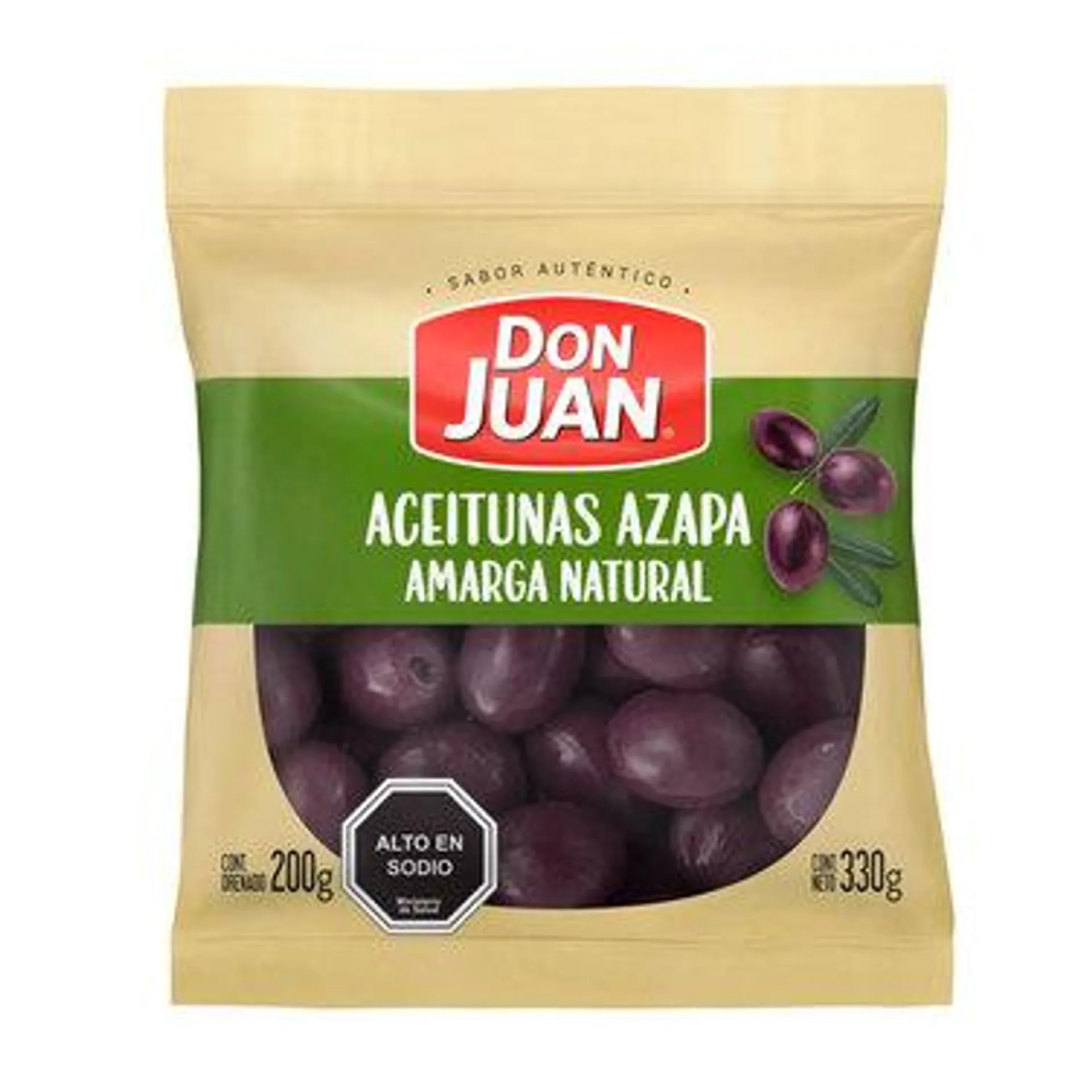 Aceituna Don Juan Azapa Natural 200 gr