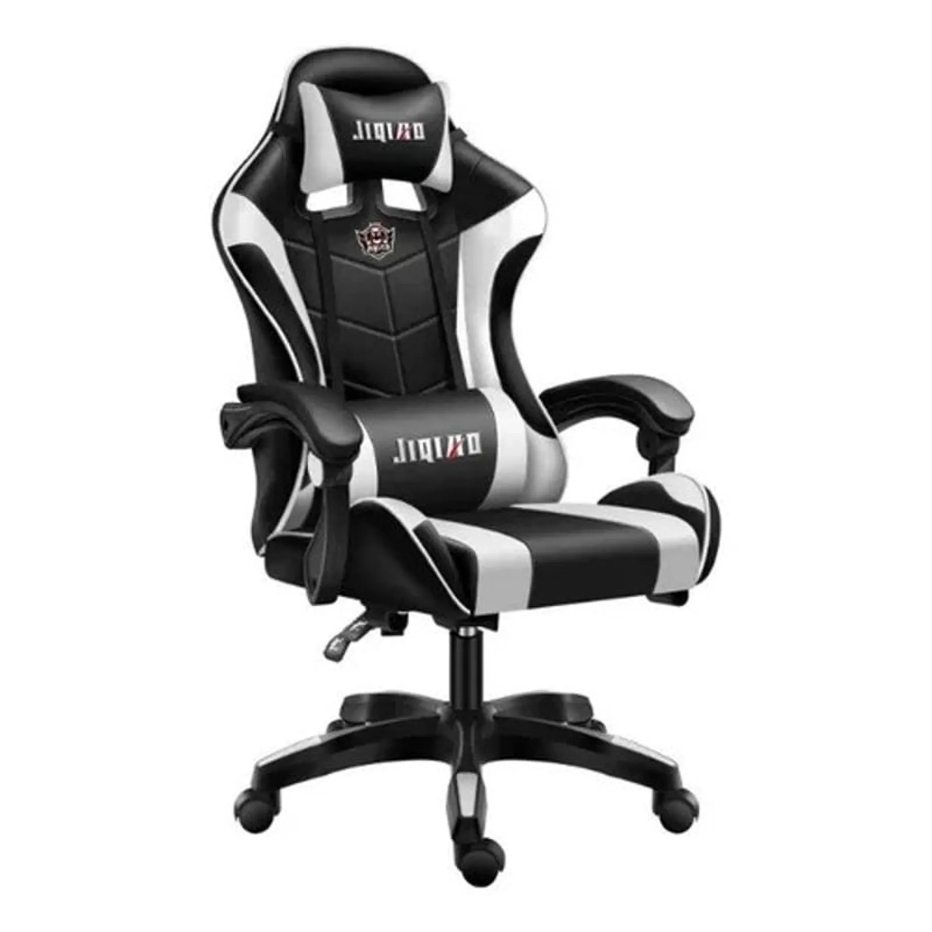 Silla Gamer De Cuero Reclinable Ergonómica Con Masajeador