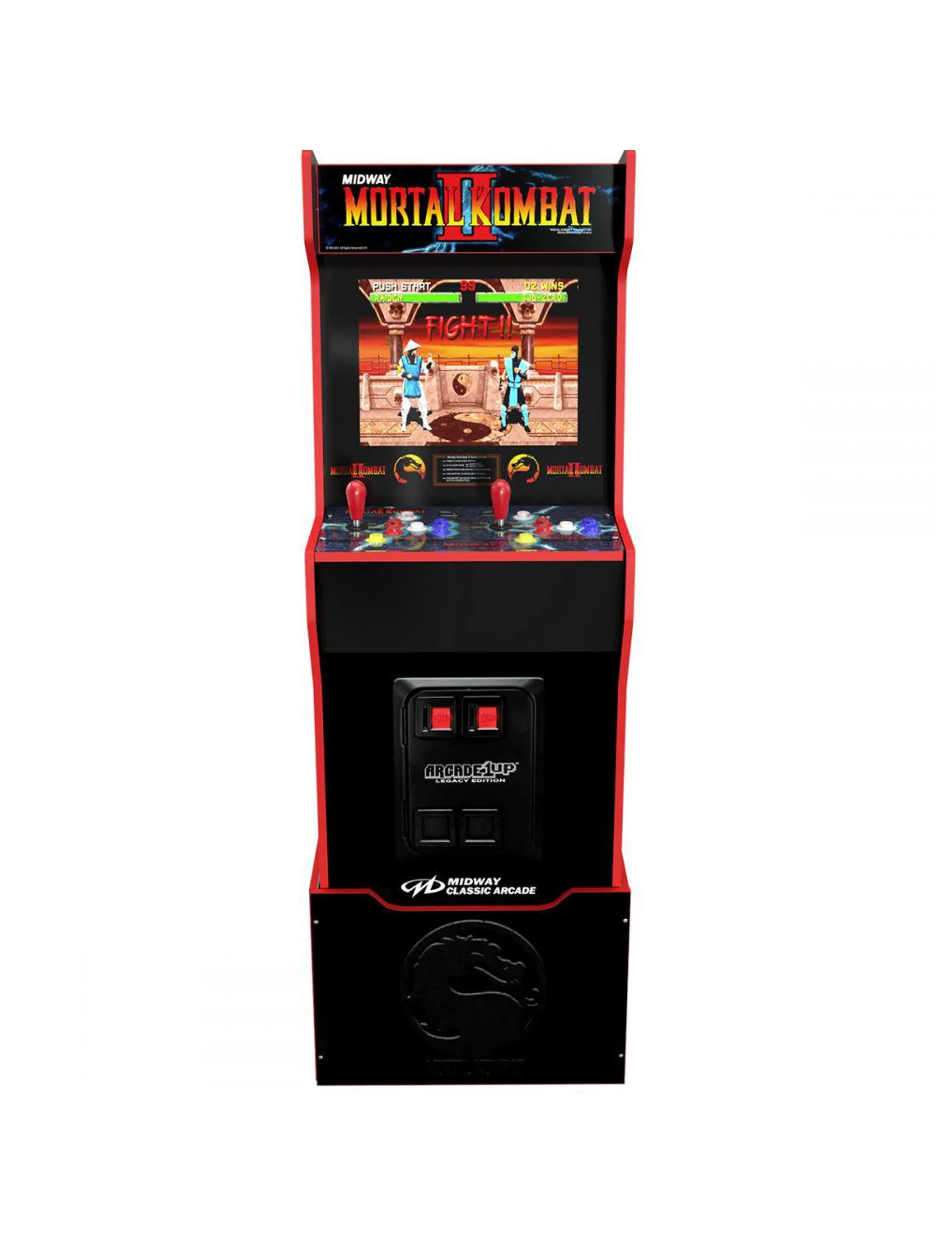 Arcade 1UP - Midway Legacy w/ Riser 2 Players (Mortal Kombat)