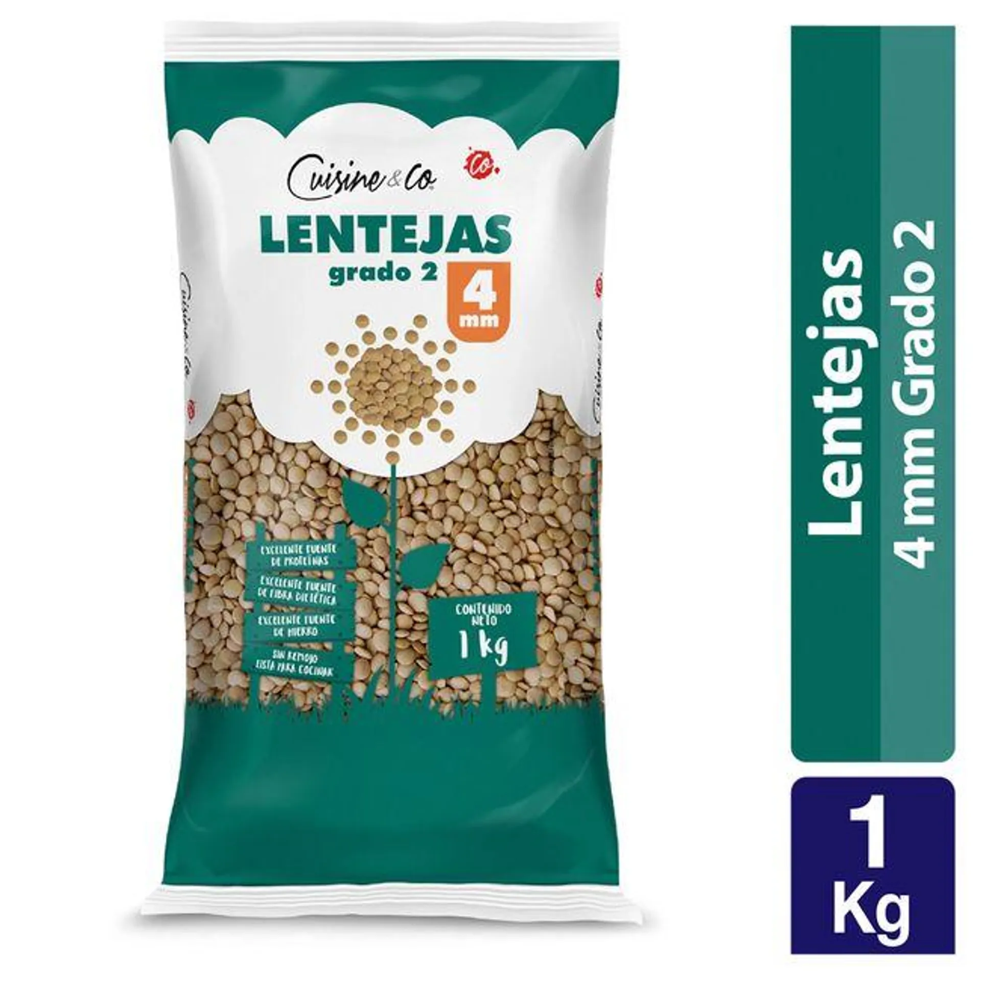 Lentejas 4 mm Cuisine & Co 1 kg