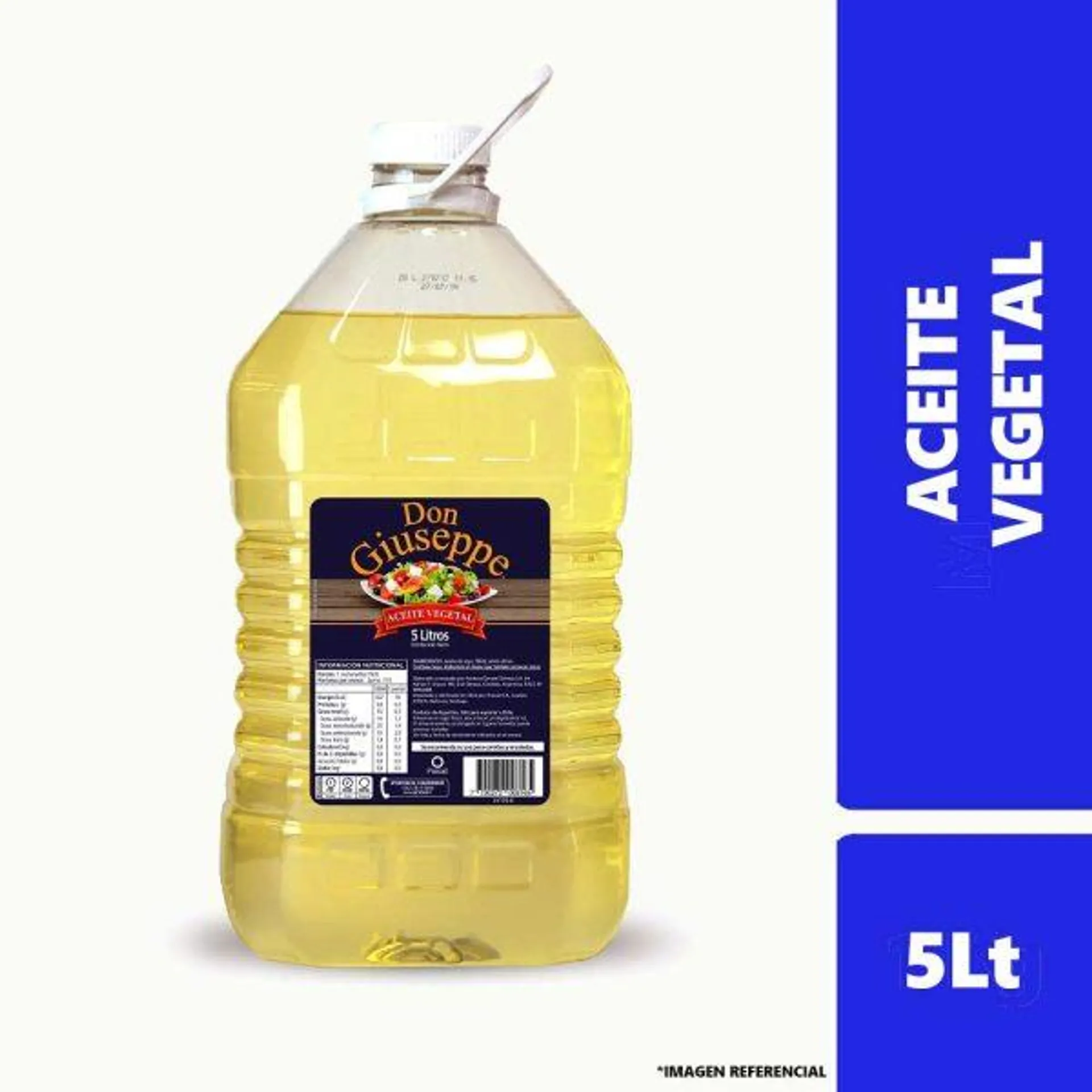 Aceite Vegetal Soya Don Giuseppe Bidon 5 Lt