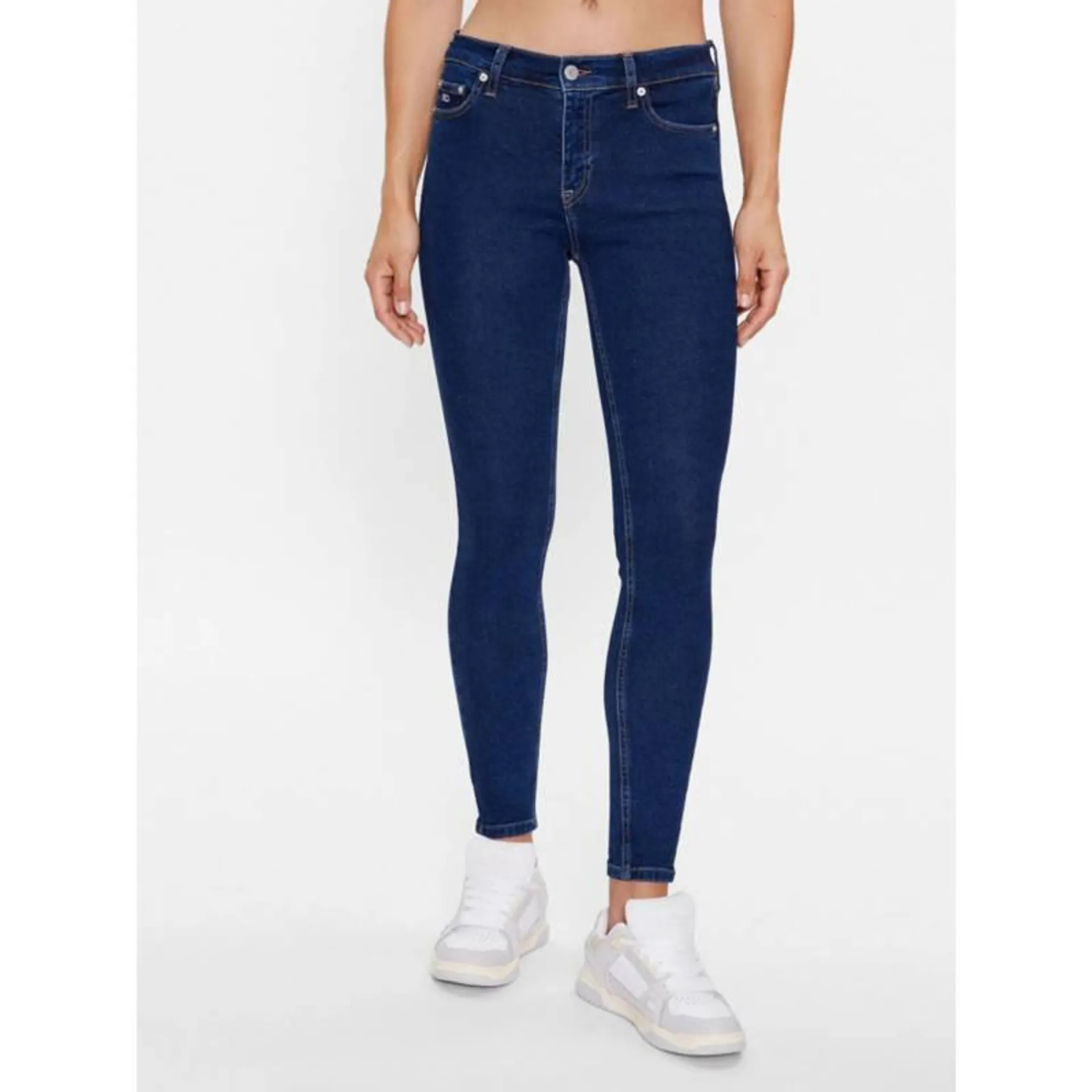 Jeans Nora Corte Skinny Talle Medio Azul Tommy Jeans