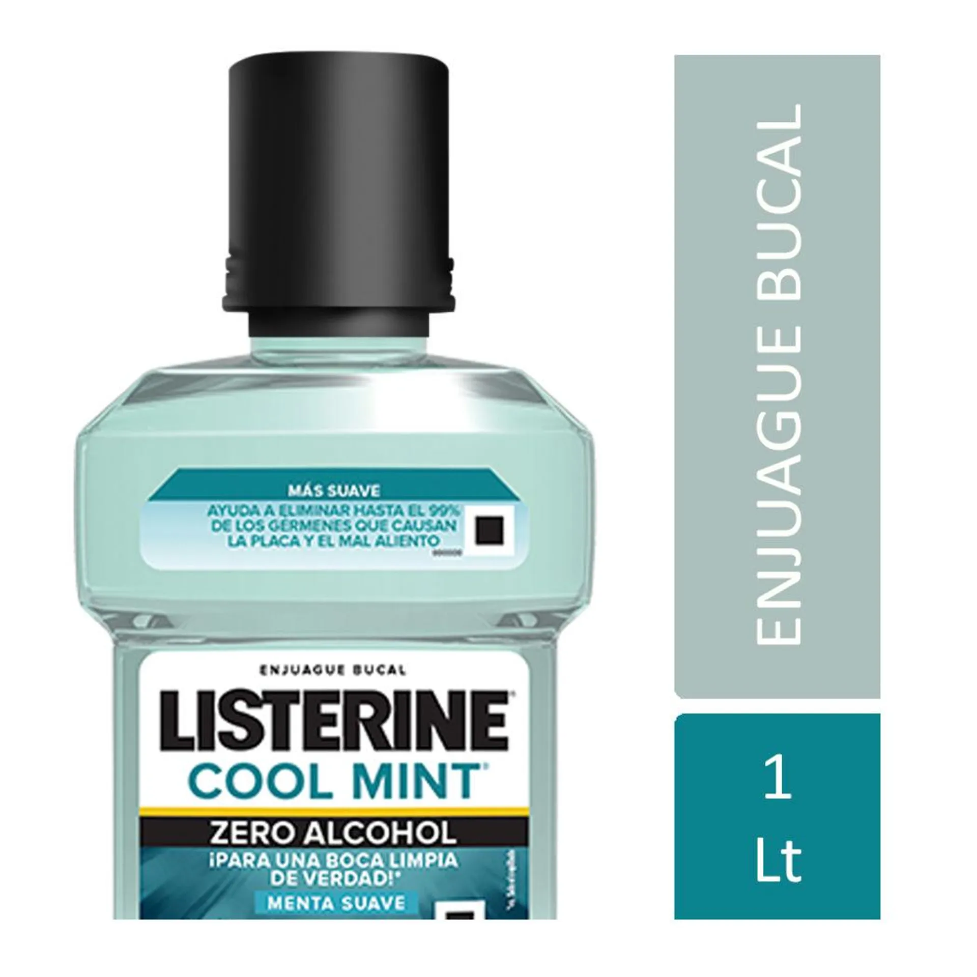 Enjuague Bucal Listerine Cool Mint Zero Alcohol 1 Litro