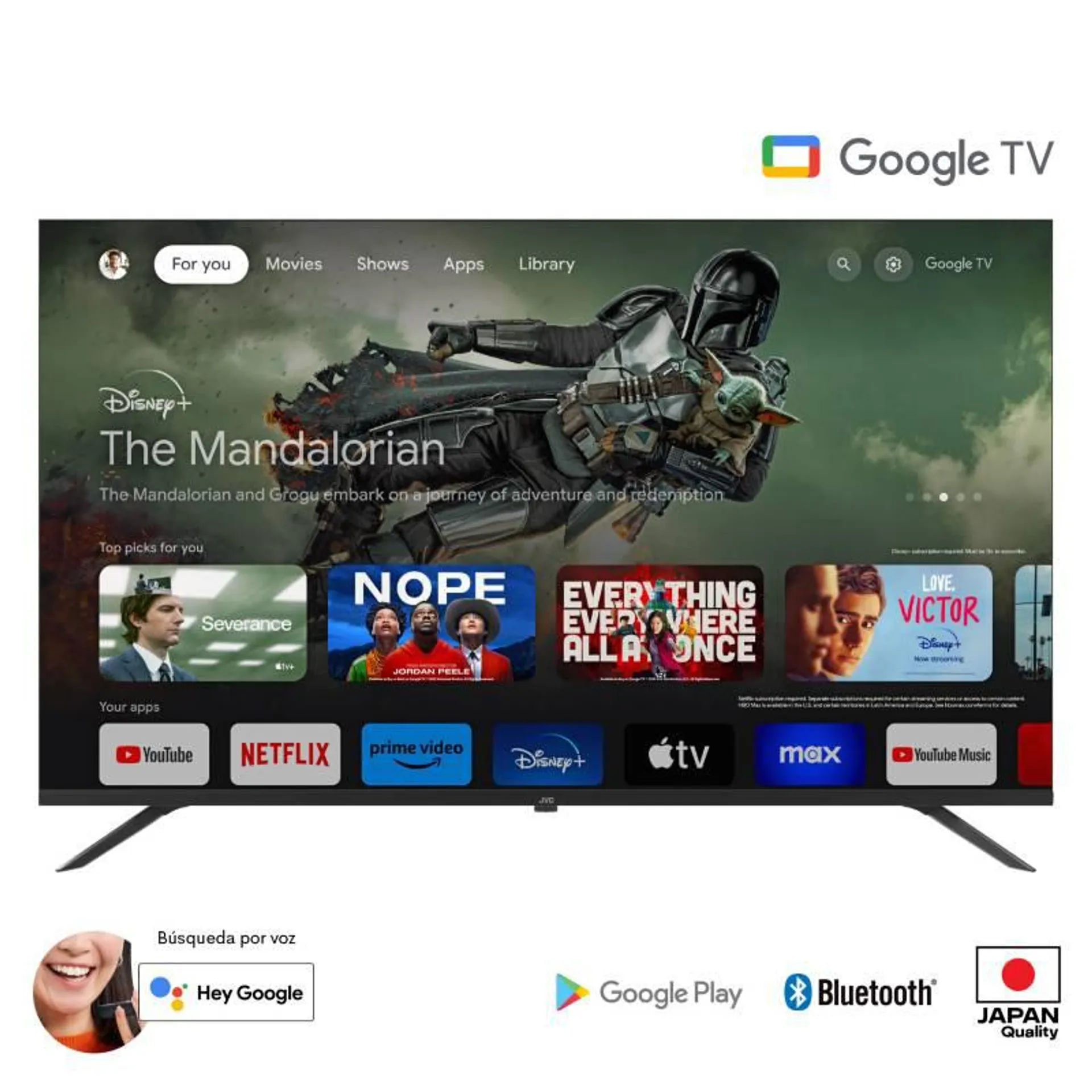 LED 50 4K Ultra HD Google TV LT-50KB538